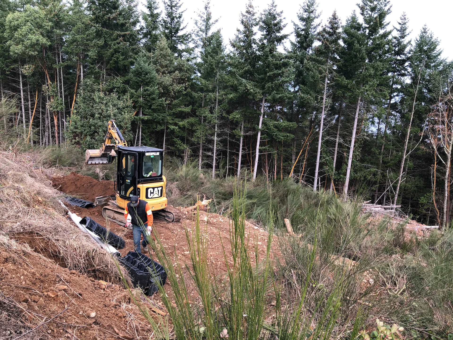  …where they put in the rest of the system. Done in a day. 