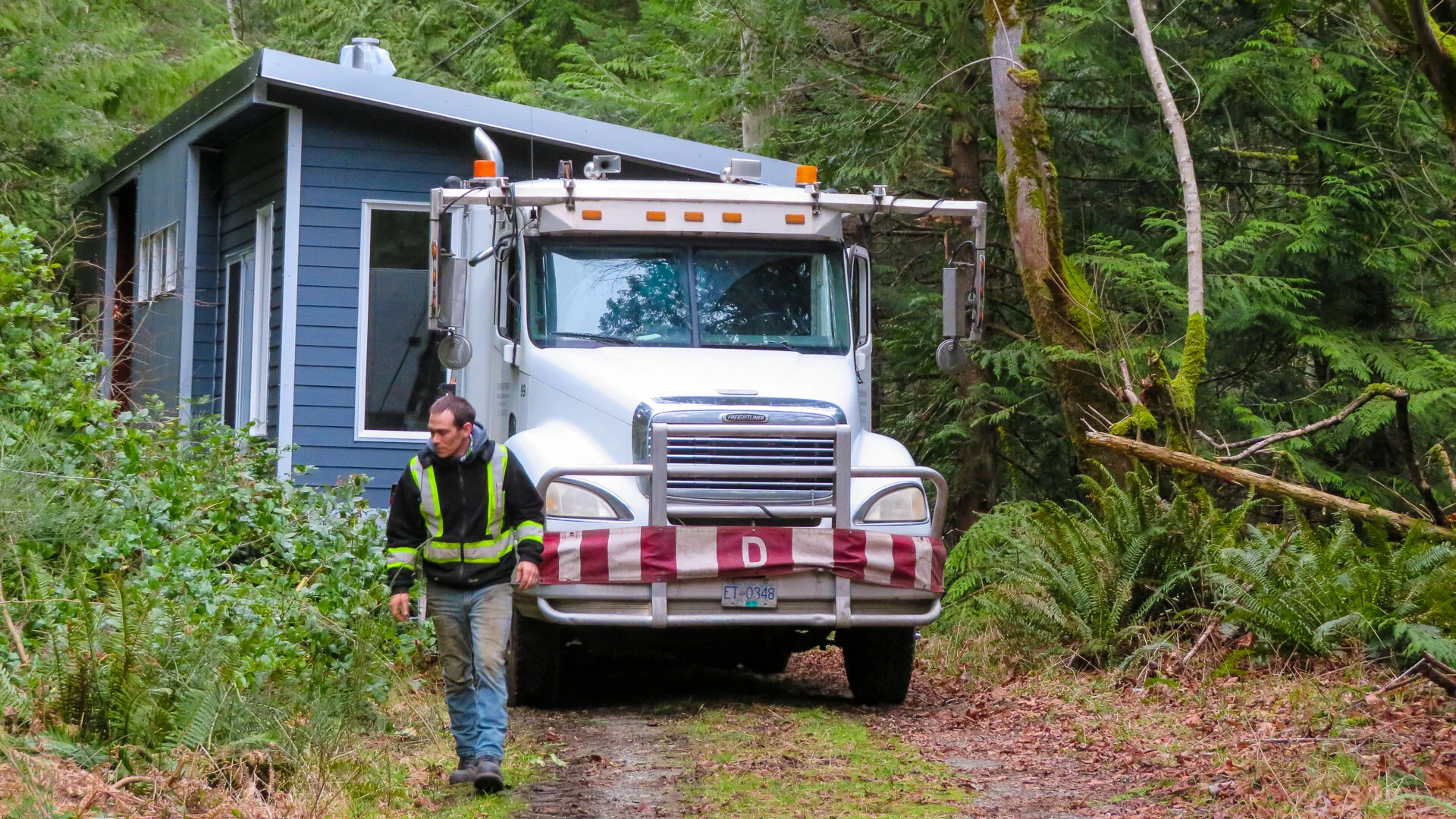  Coming up Panorama Lane. 