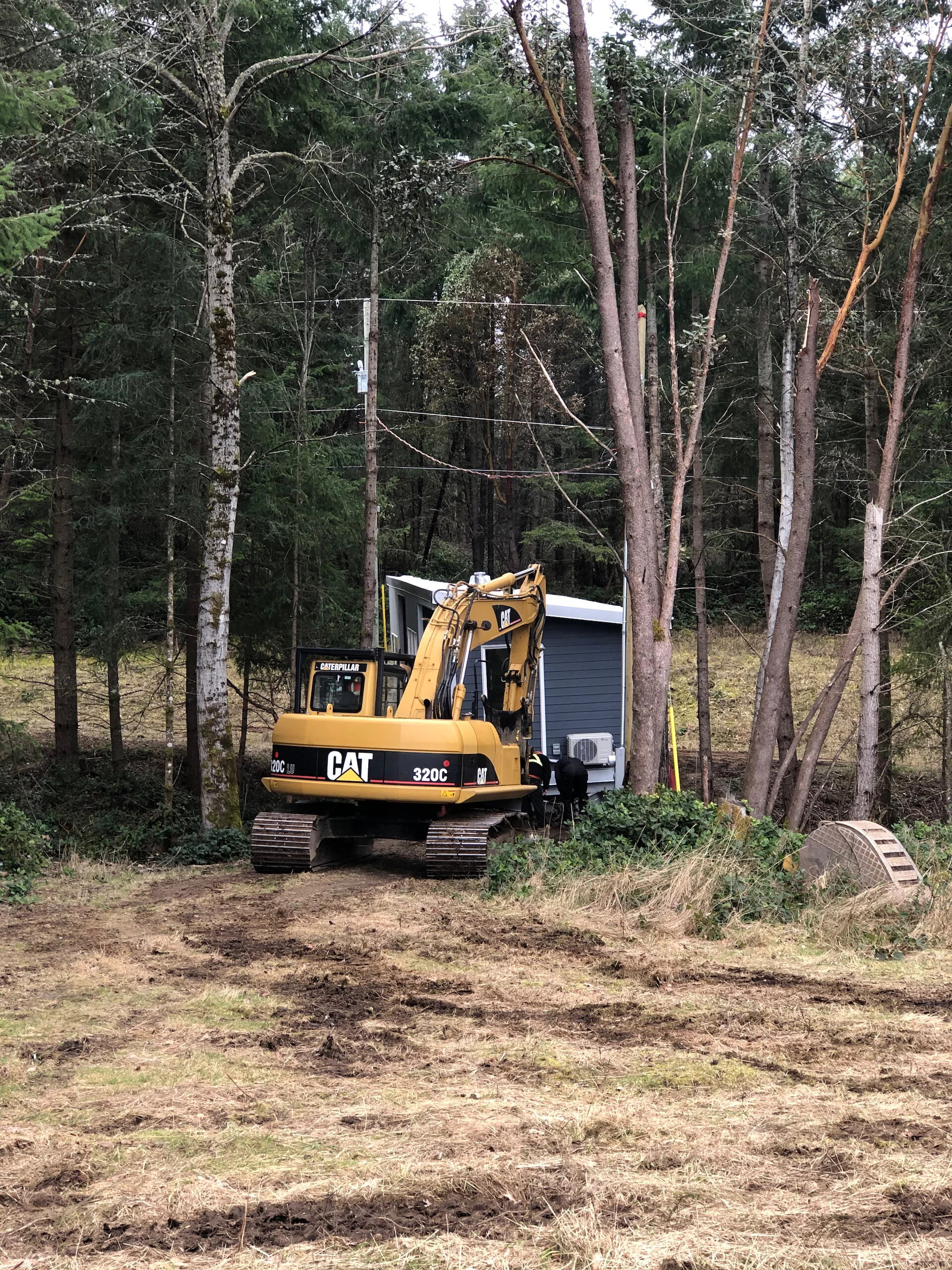  But they were wrong and got stuck. Excavator to the rescue!  