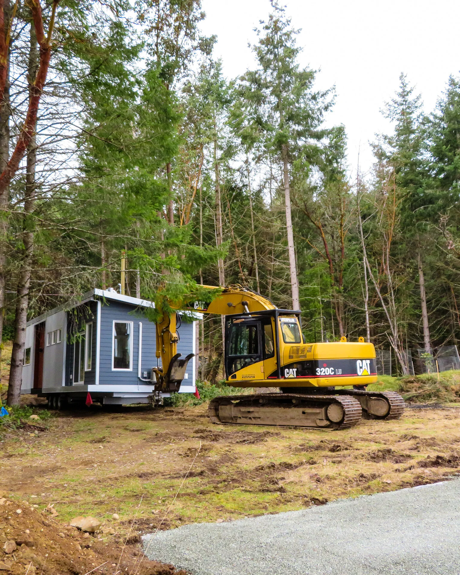  And to tow it into place. 