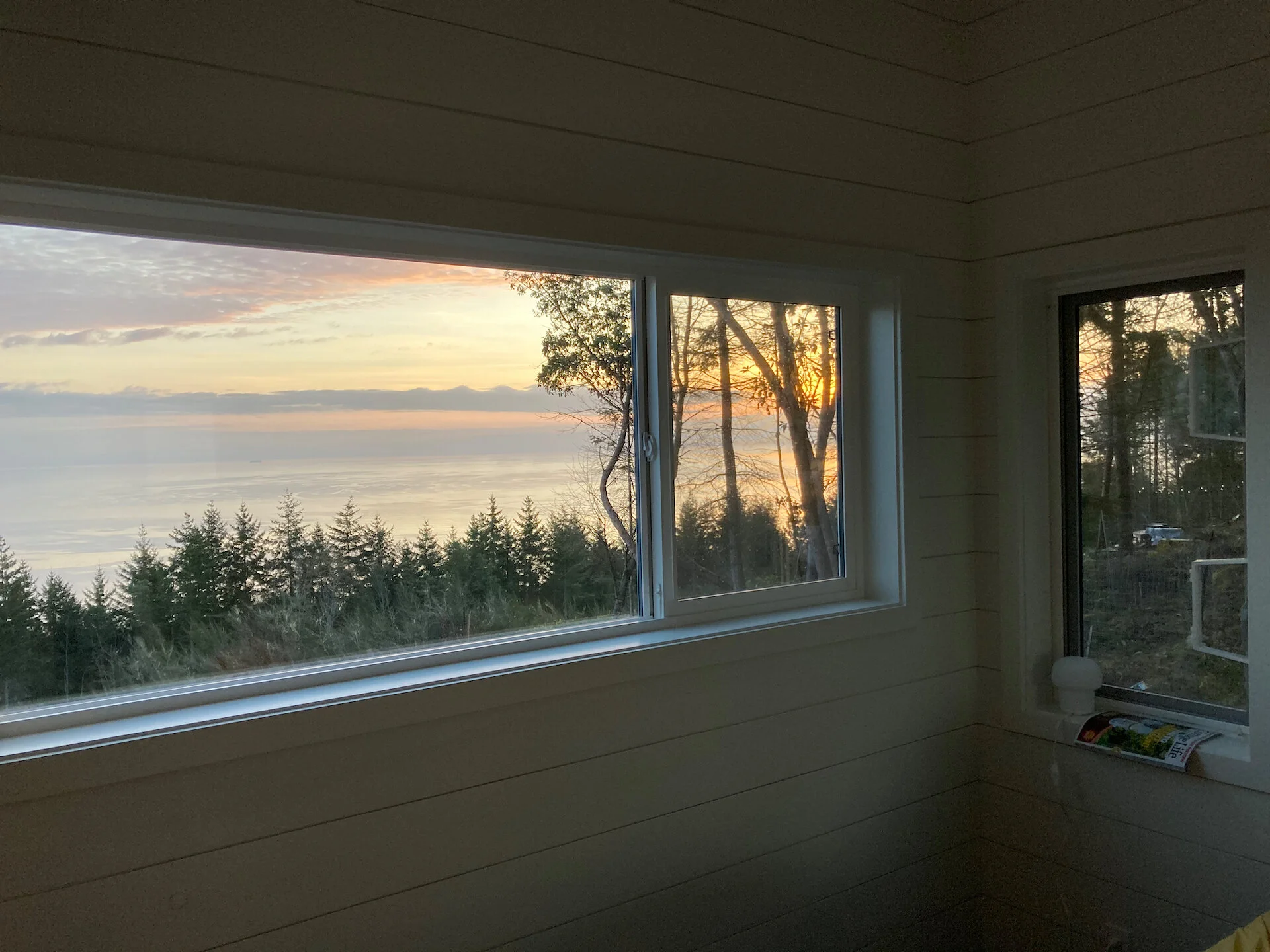  The day started off with an amazing sunrise. 