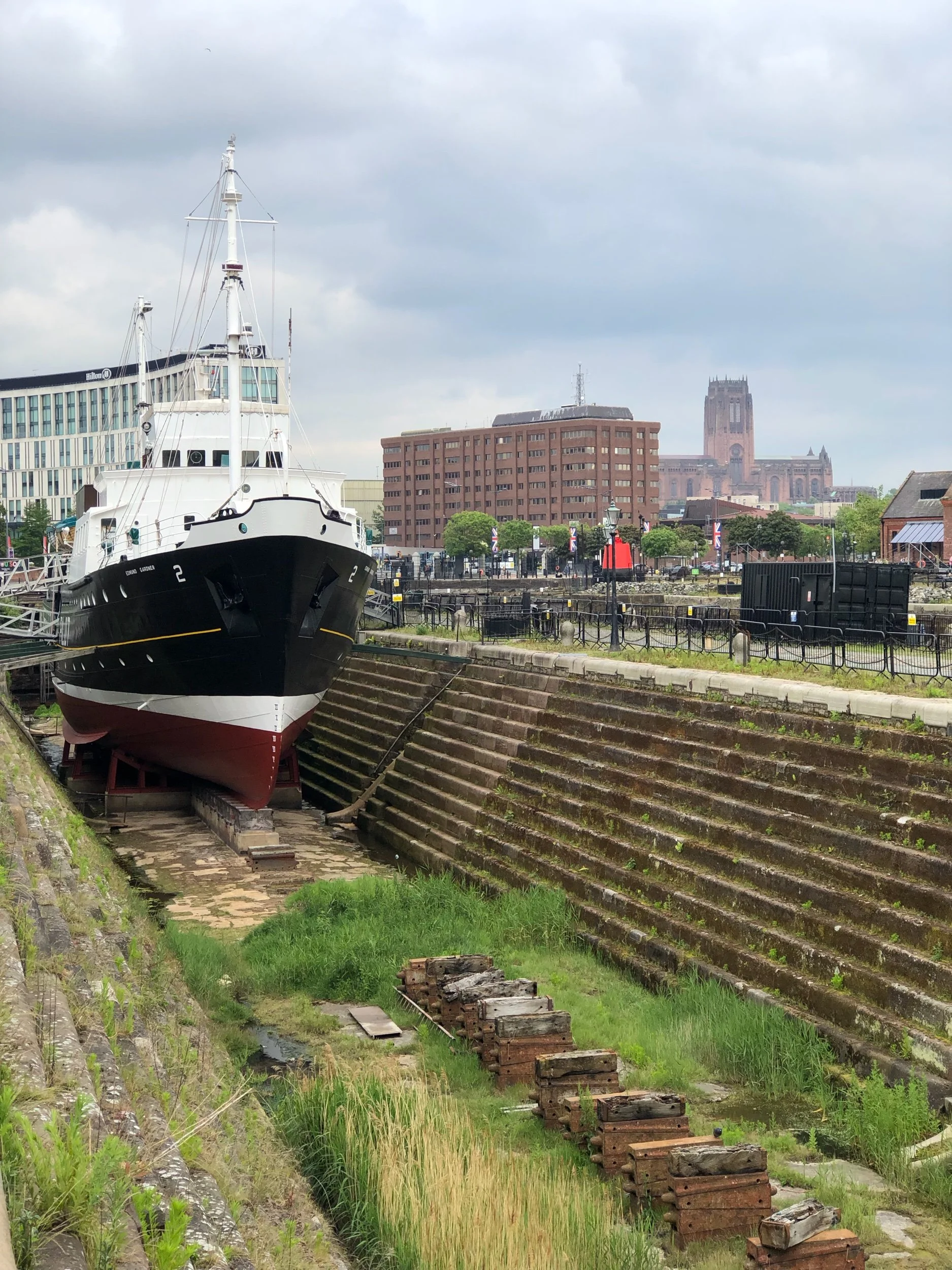  One of the original dry docks. 