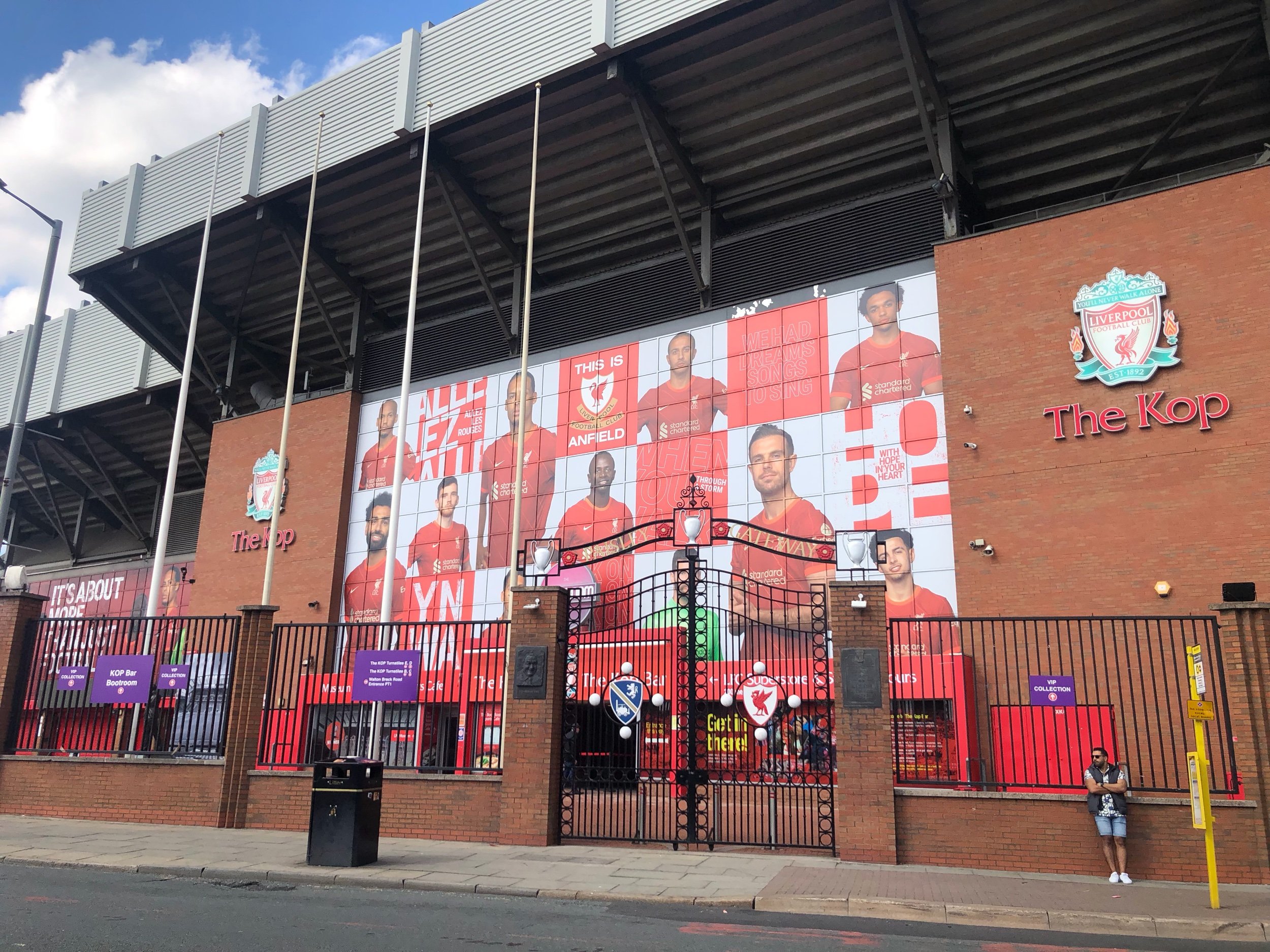  The Paisley Gate at the Kop End 