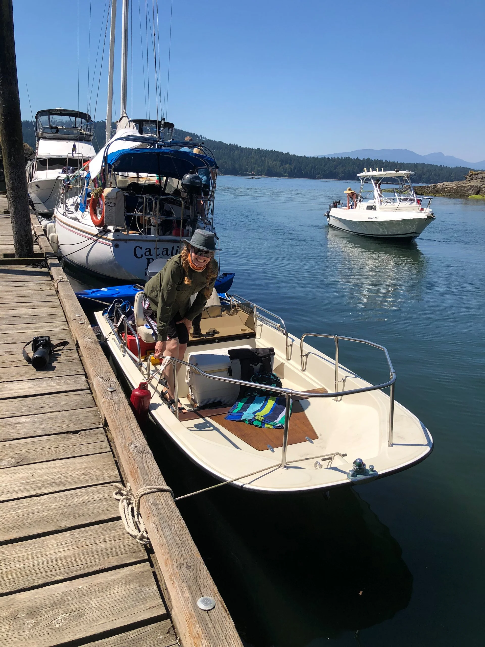  Success at our first docking! 