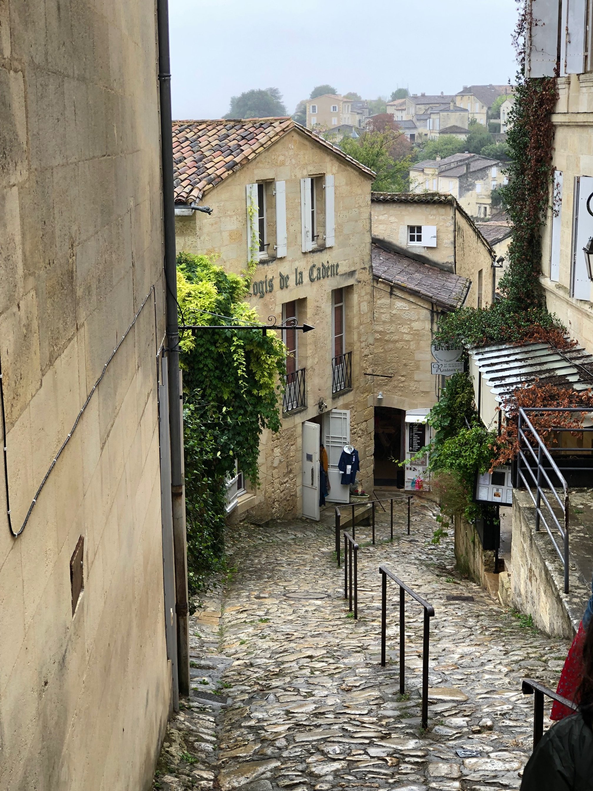  The old town has these amazing, narrow streets and steep hills. 