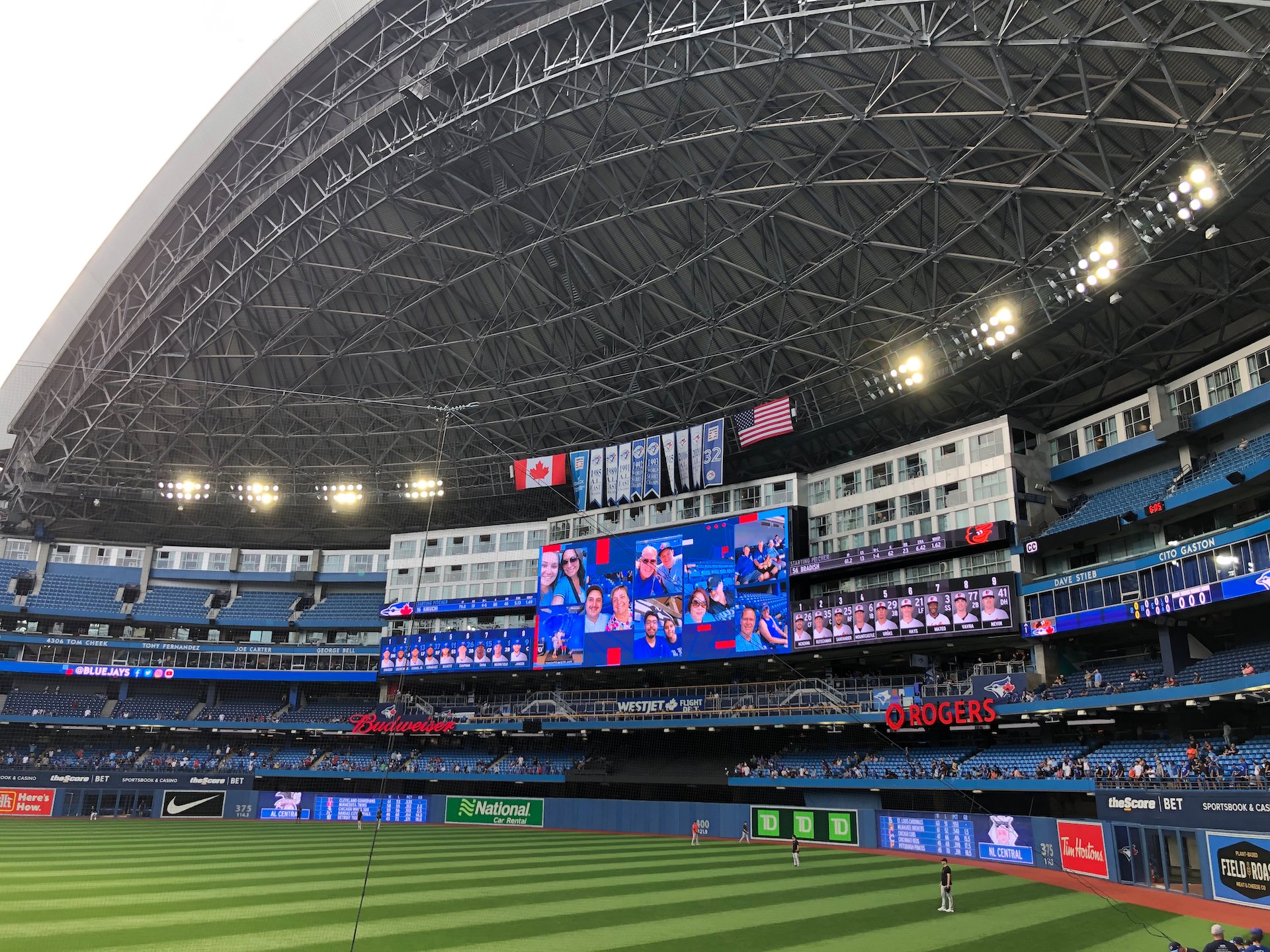  It had been quite a while since I had last been to a Jays game. 