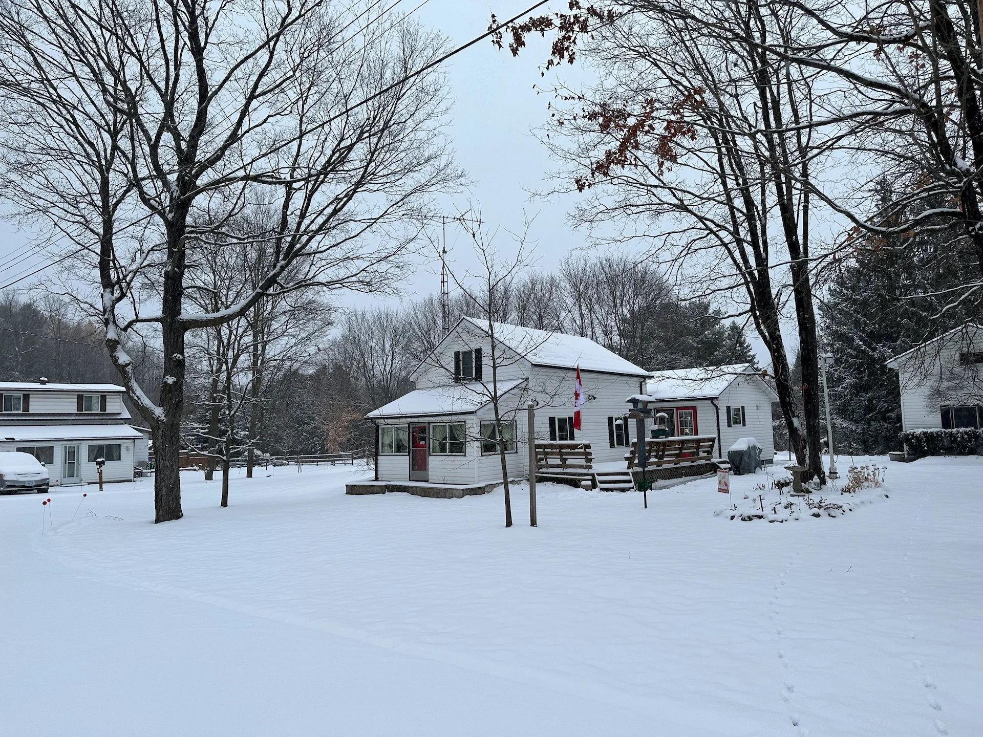  A first blast of winter. 