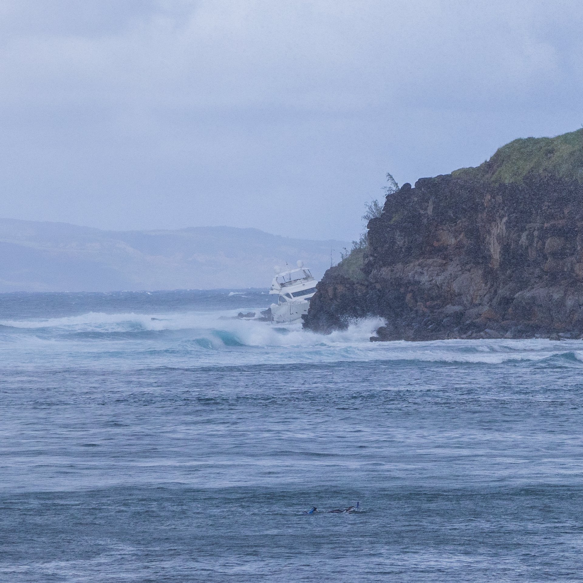  Another look at the ship washed up on shore. I have no idea how they’re going to get it out, but I know it’s going to be expensive. 