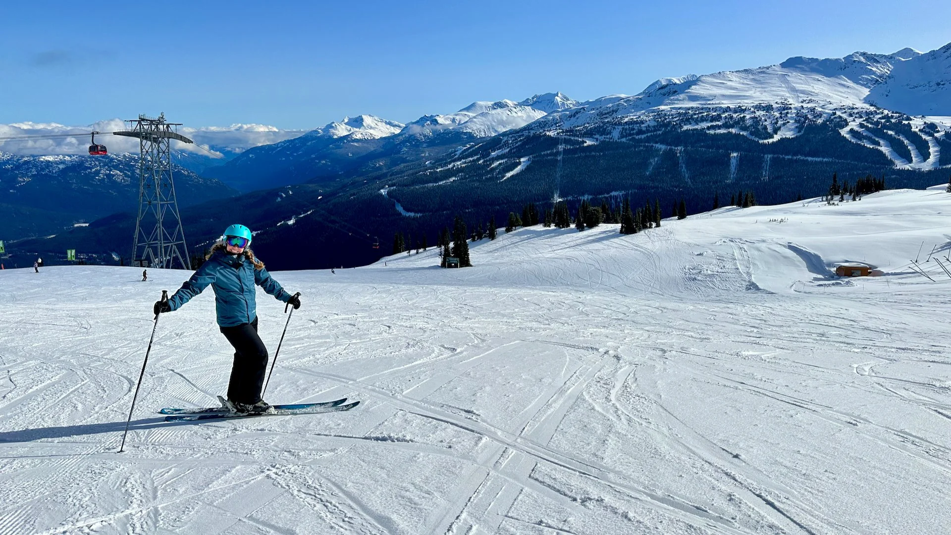 I was holding Justine up with all the photo opps.