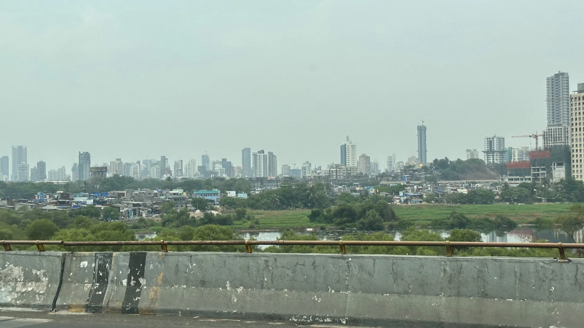  Driving into Mumbai, you could see the sheer scale of the place. 