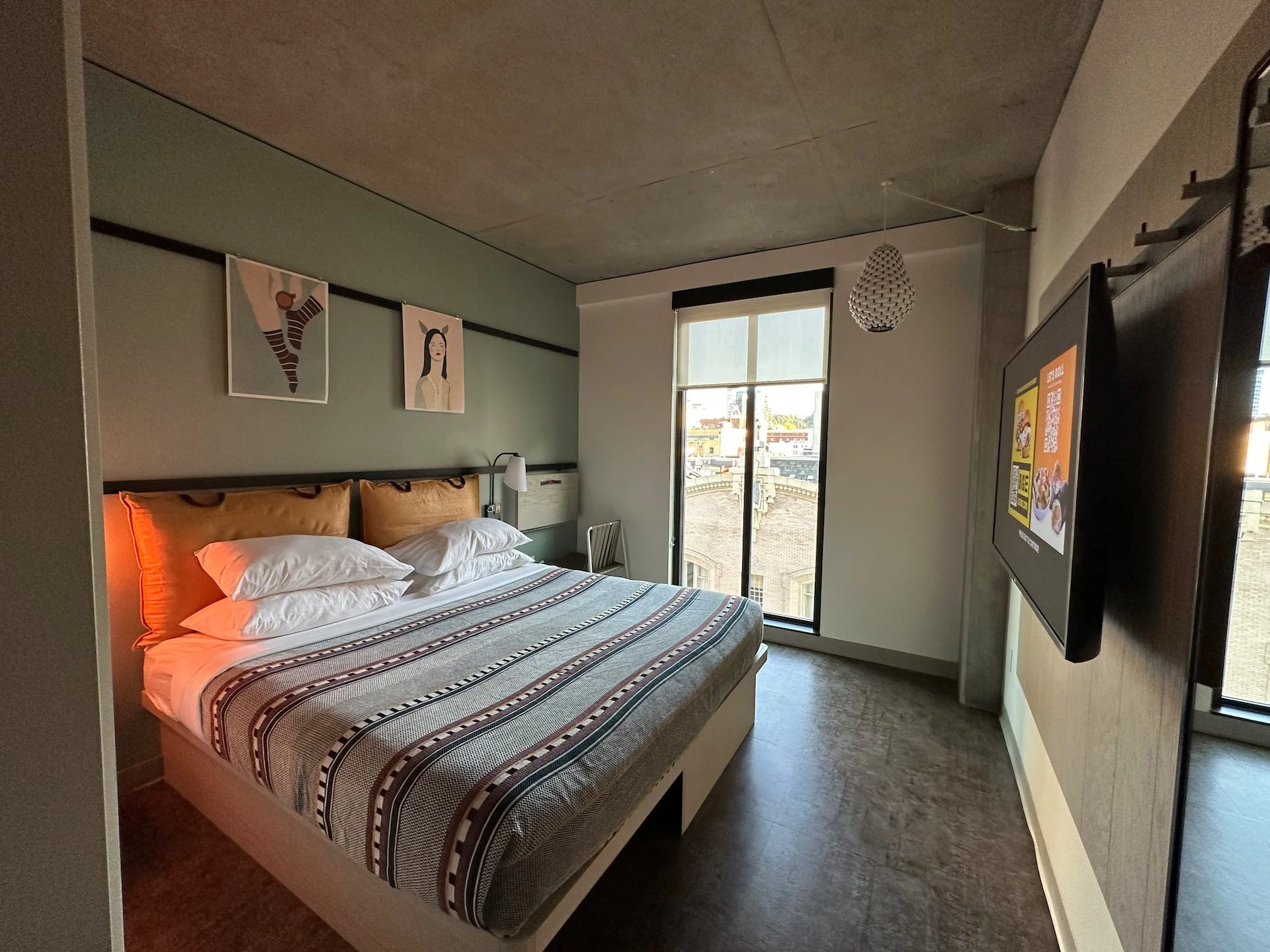  Our room at the Moxy. 