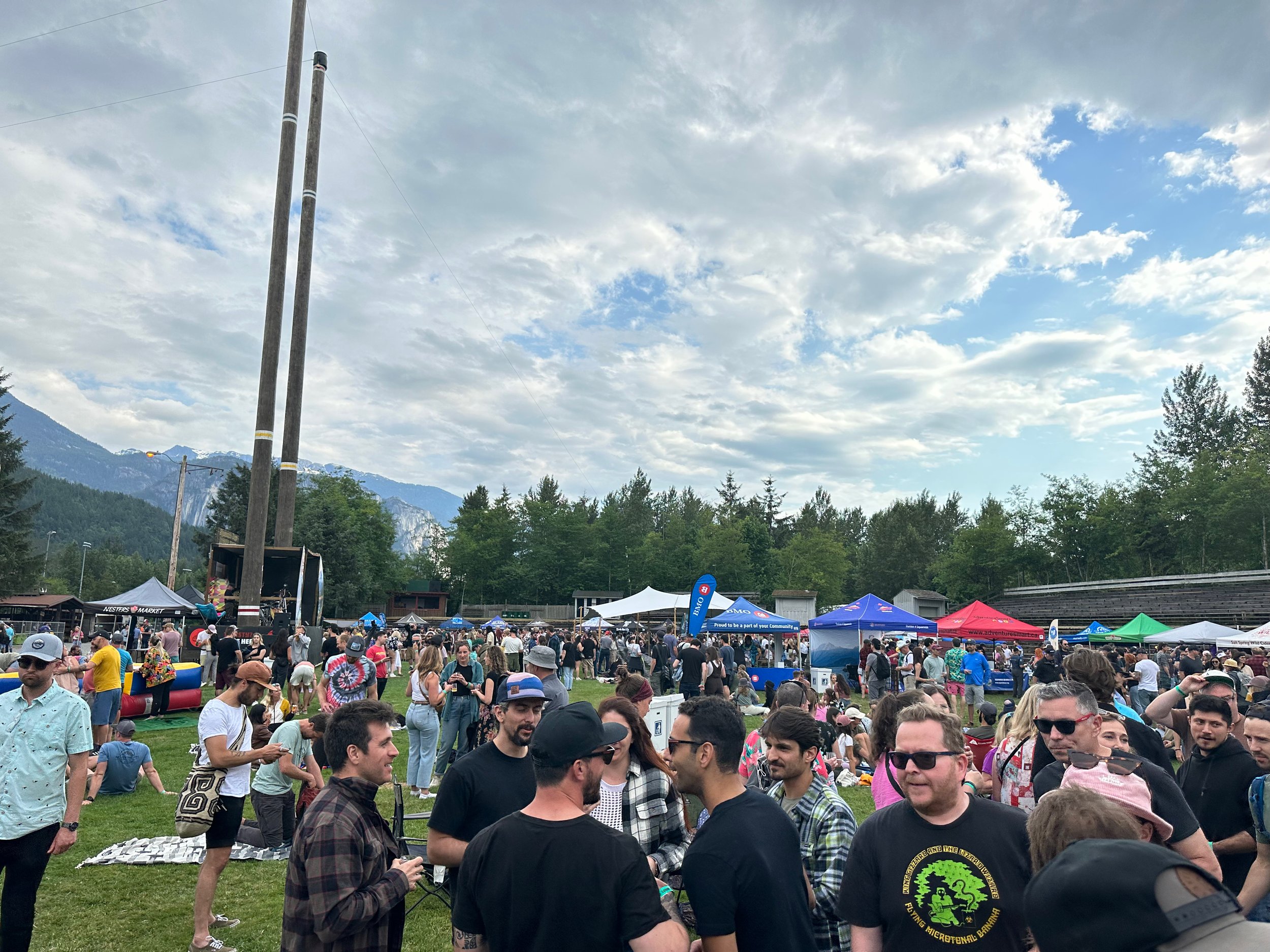  There were 20+ breweries at the festival. Most were ones that we knew, but there were a couple of new ones.  