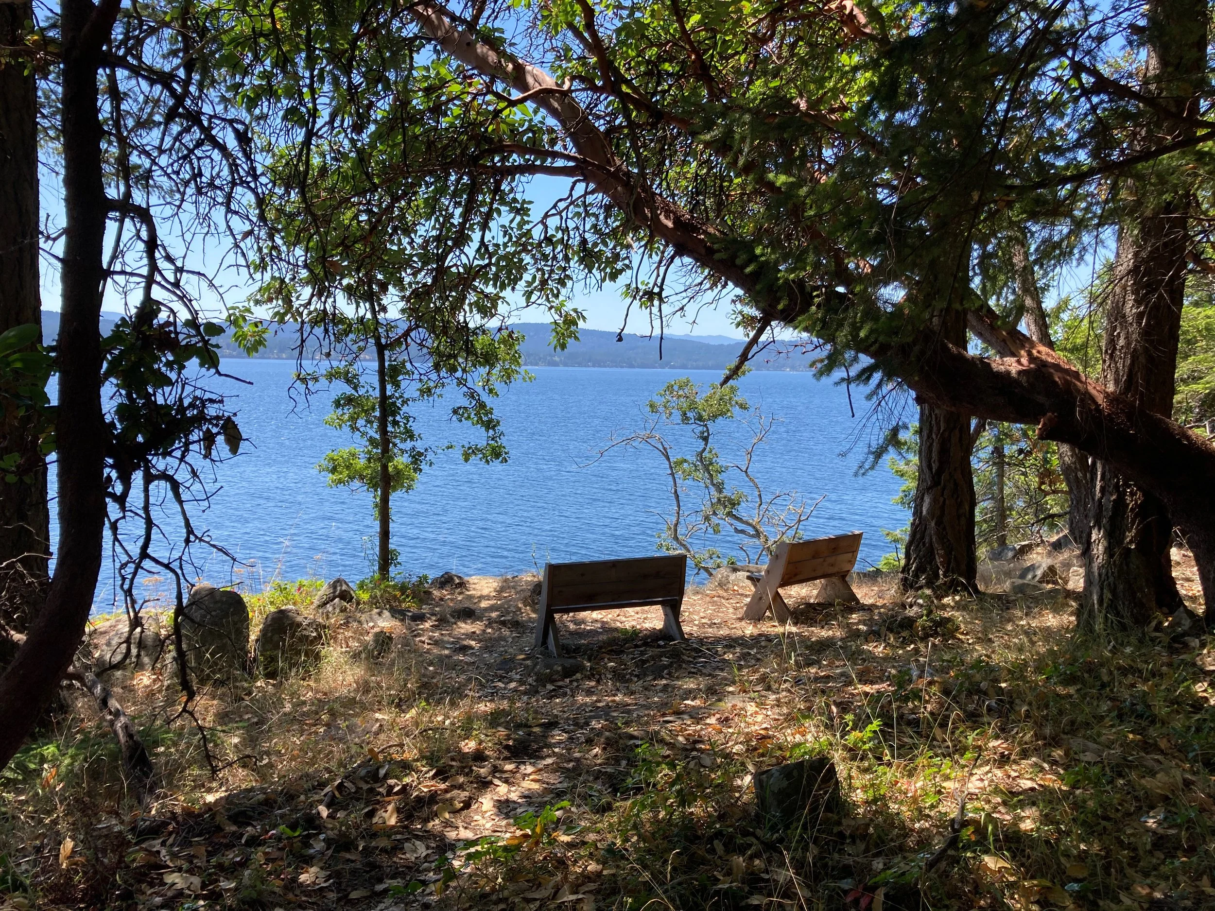  The view from Tranquility Bluff - it earns its name. 