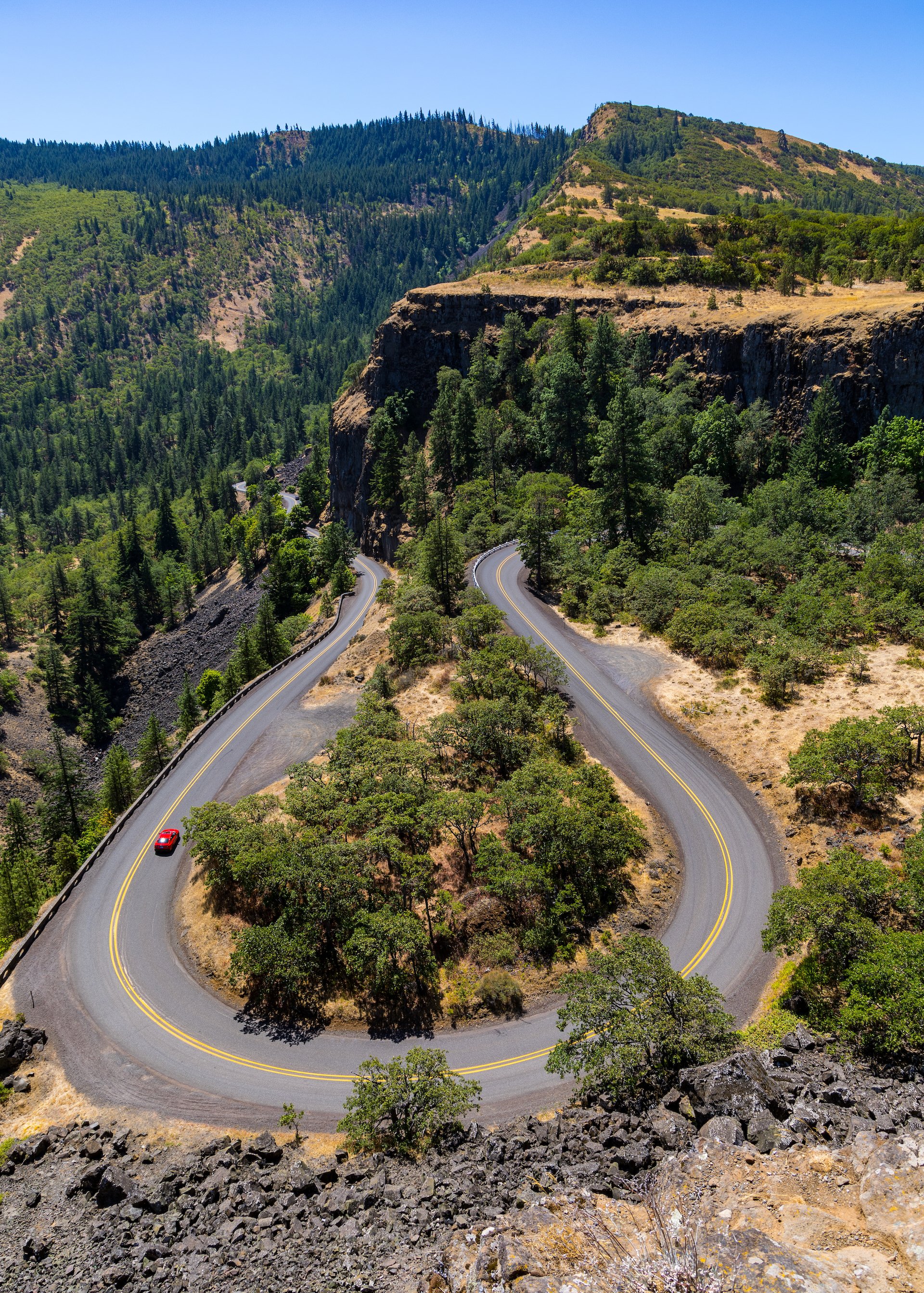  A couple of shots of the Loops, looking down. 