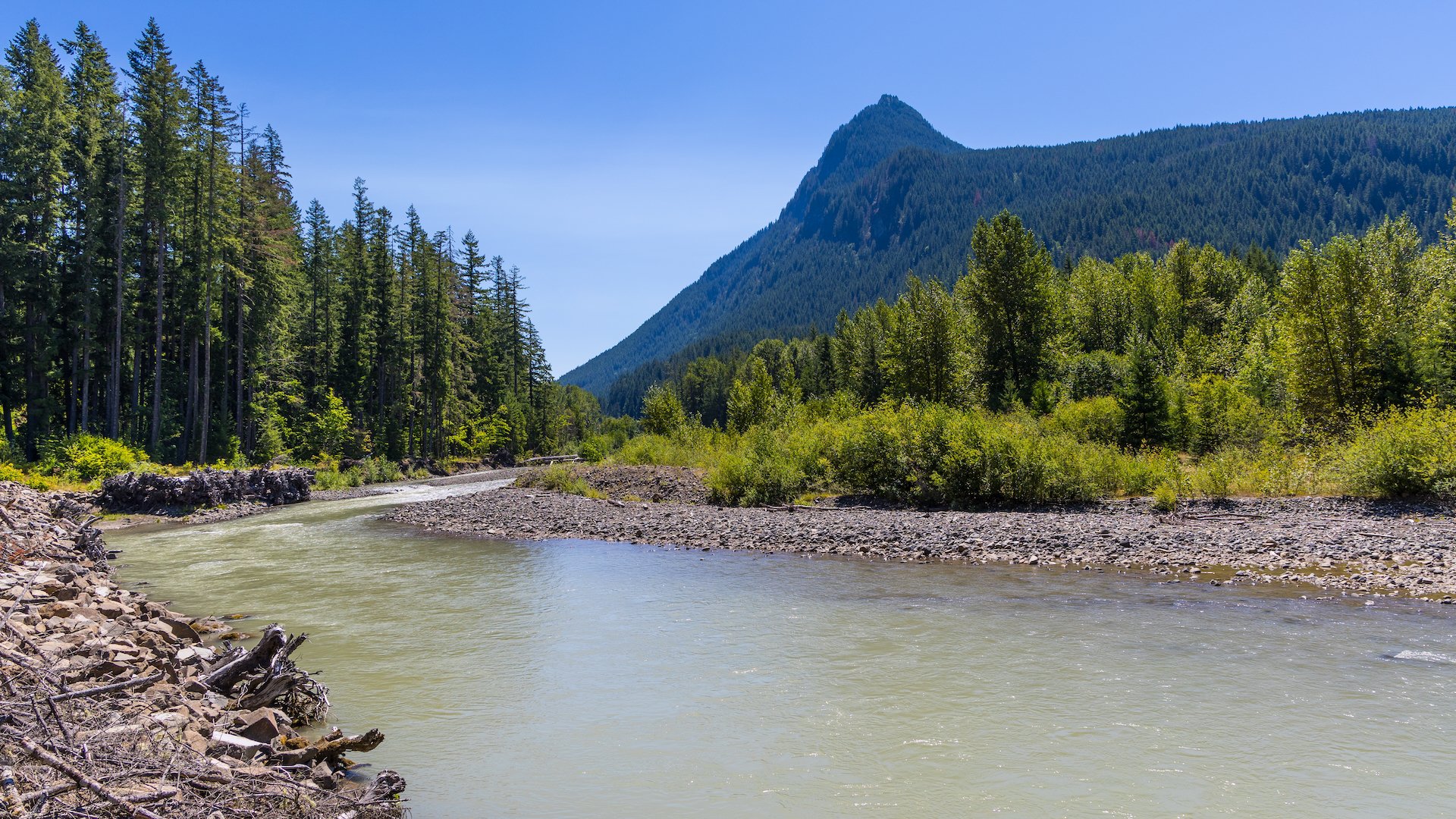  Along the way, we made a stop for lunch beside a river. It was a lovely spot for a short rest.  