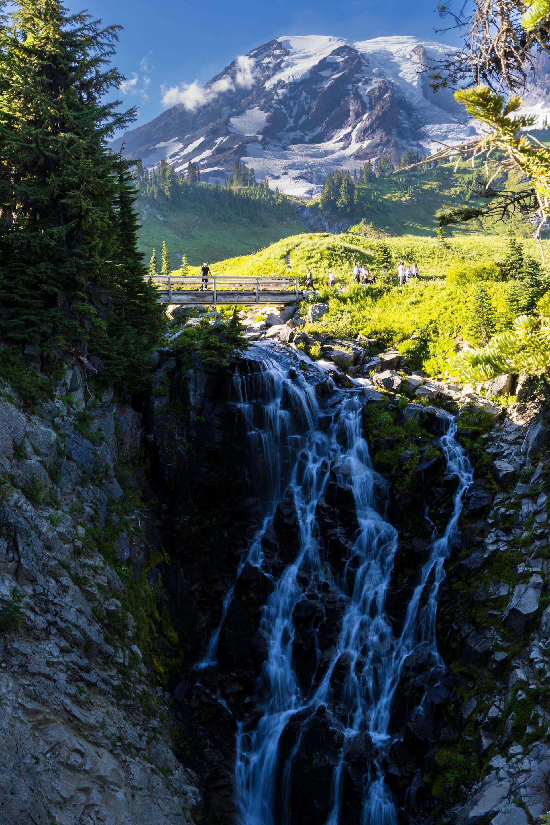  Myrtle Falls - in this light, it all looks a little fake.   