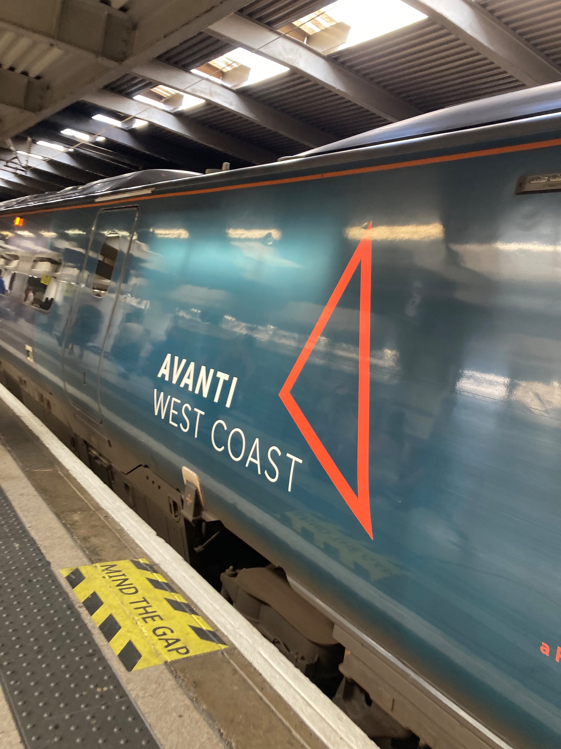  Avanti was new to me, but seemed OK and not much different from UK trains I’ve been on in the past. 