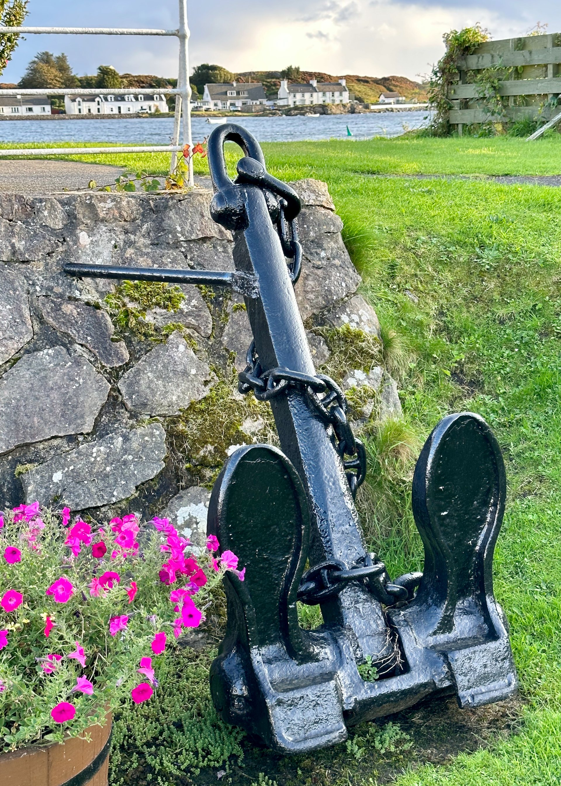  This anchor was in a small park that we found as we were waiting on our dinner.  