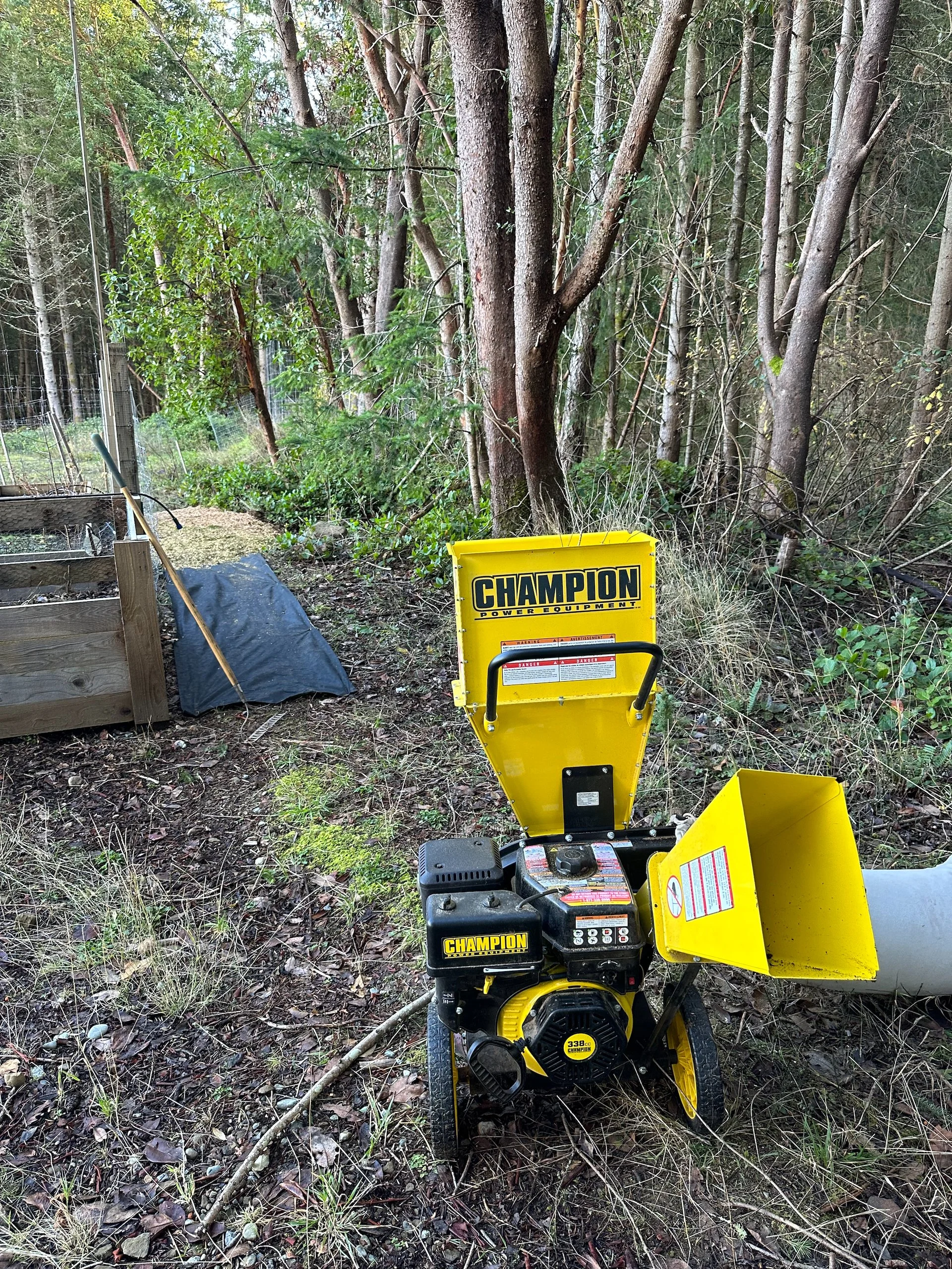  Making progress on the path.  