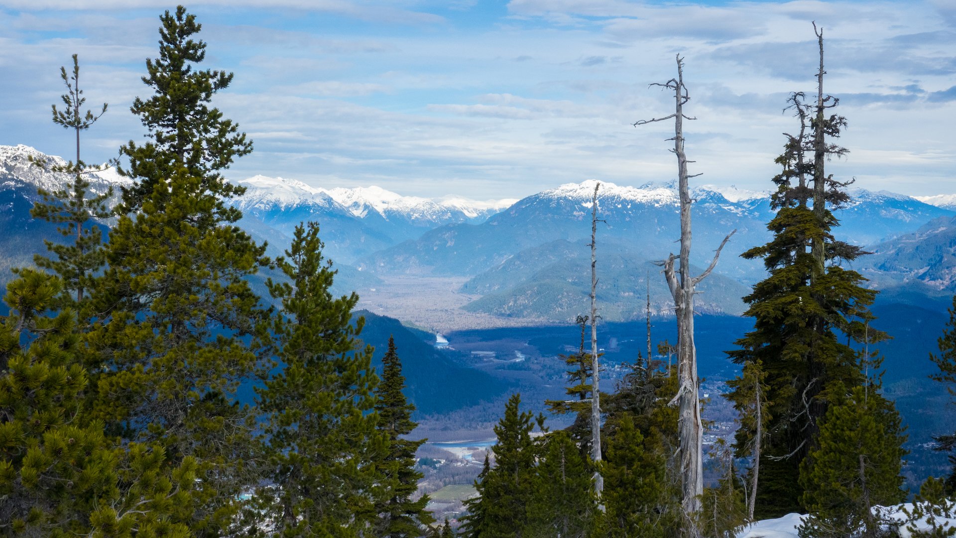  But the new view up into the Squamish Valley. It’s a very rugged place, with lots of wildlife. We need to go explore up there more. I’ve done it a few time, many years ago.  
