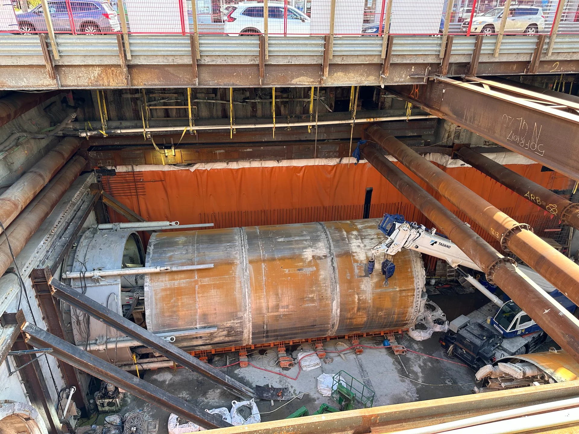  These machine are pretty amazing. Can't wait for the subway to be ready - early 2026.  