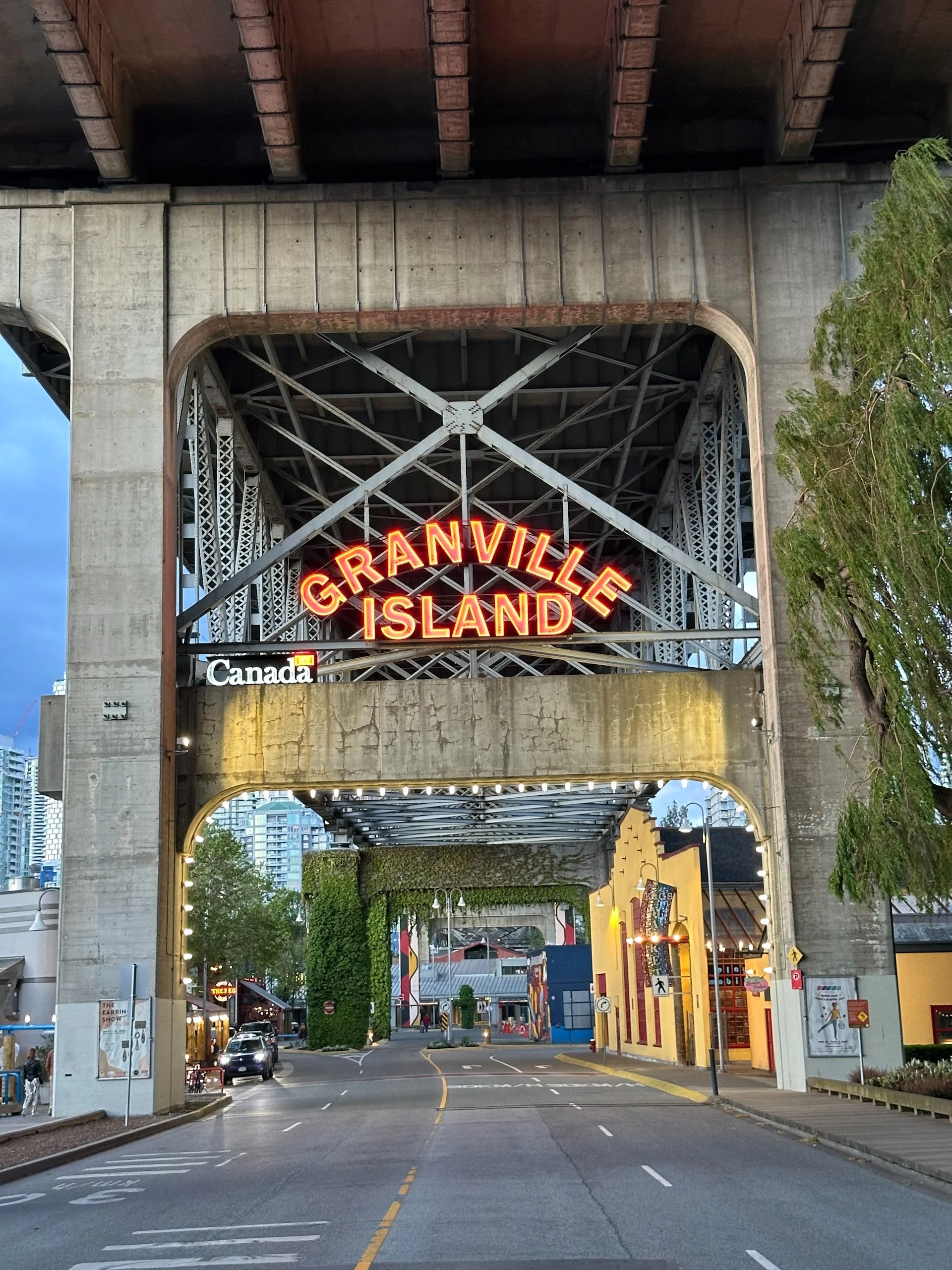  Walking home past Granville Island.  