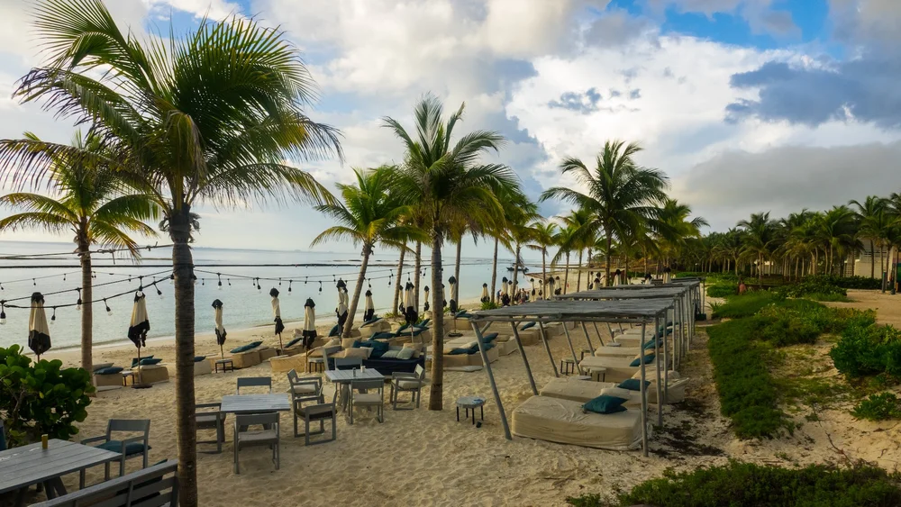  There was no time to just hang out on a beach chair, but I did get to swim twice. The water was so warm! 