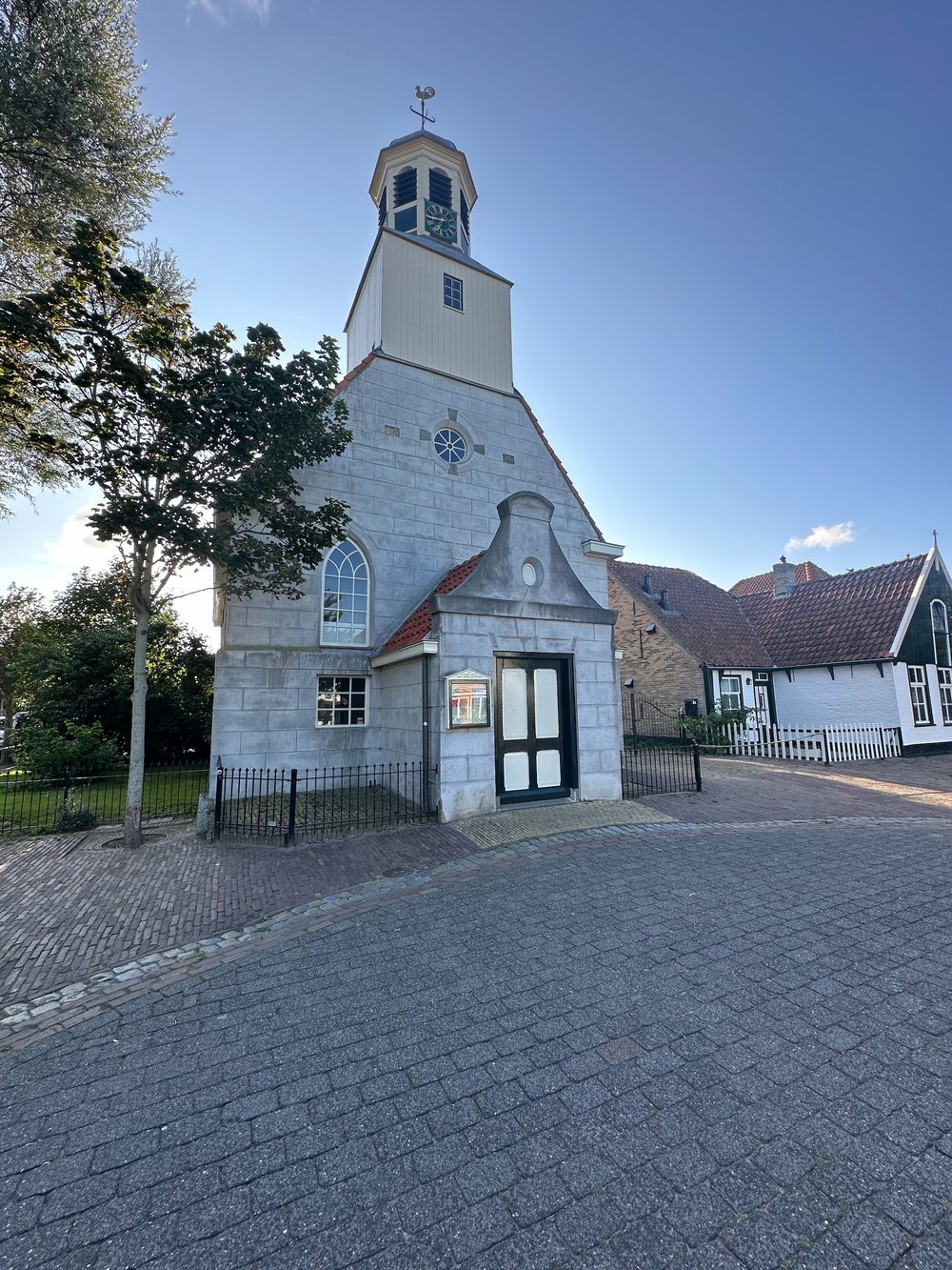  An old church in the center of town. 