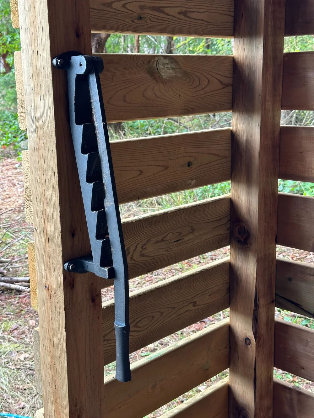  My fancy new kindling making. I tried it out - it works well! 