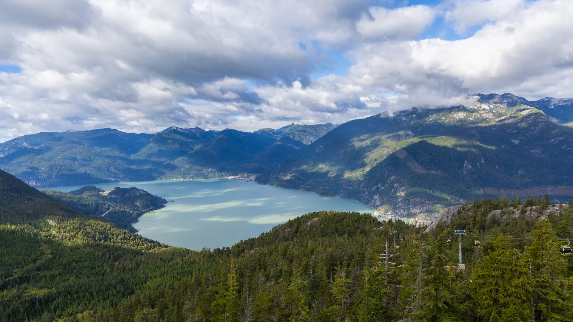 Howe Sound in all it;s late summer/early fall glory.