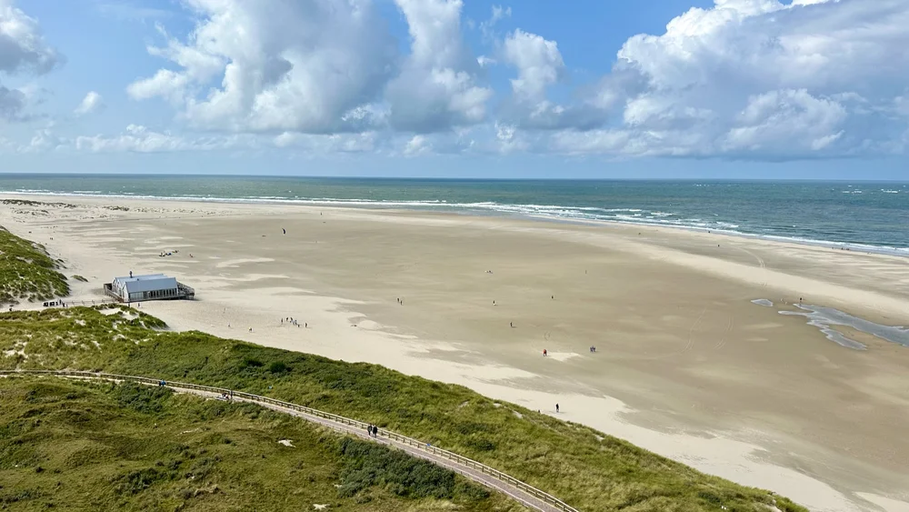  From up at the top of the lighthouse, the view changes a bit.  