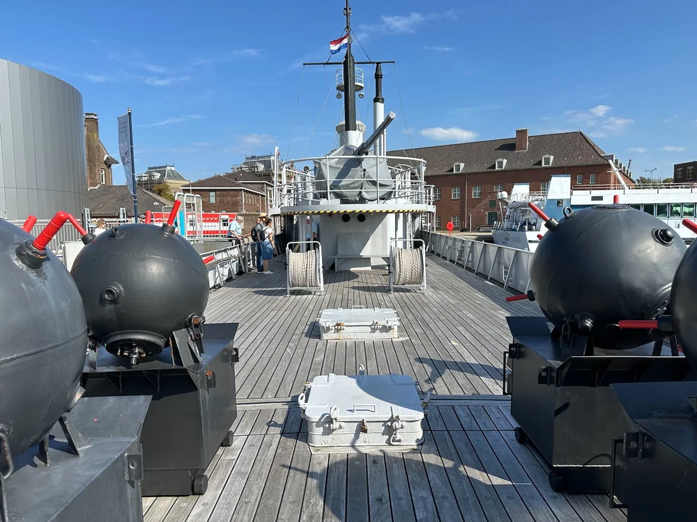  Looking out over the back deck. 