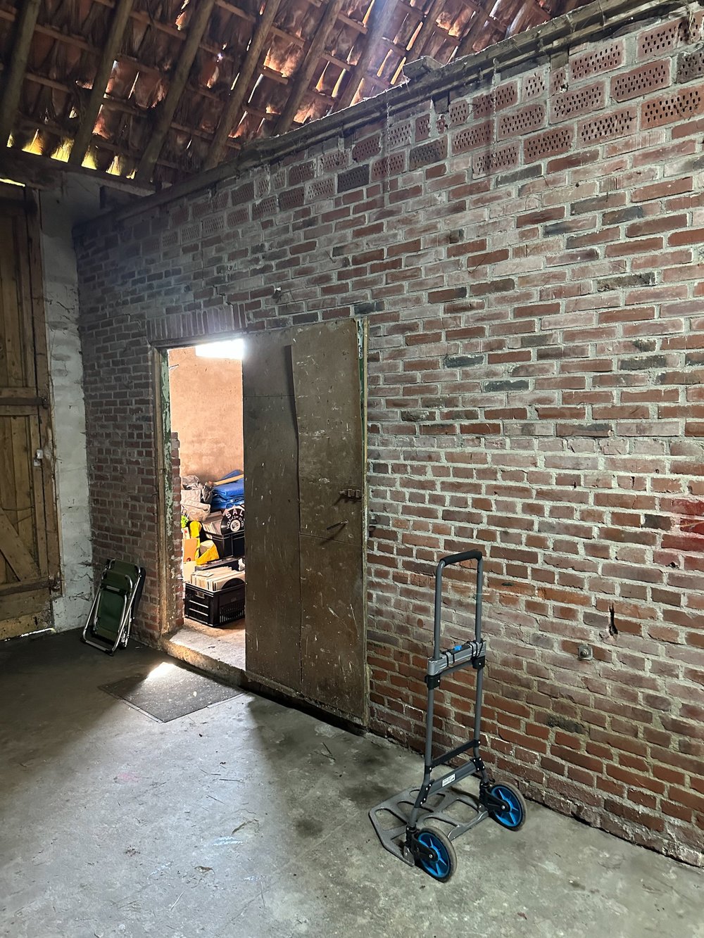  The entrance to my room for the next few days…  