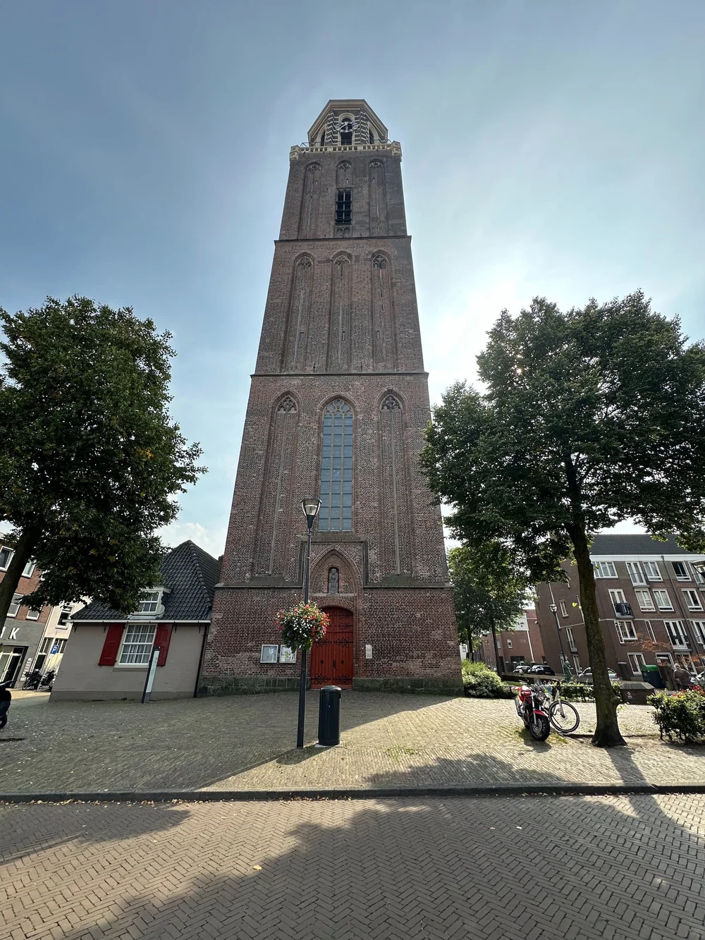  One of the may churches in the city. 