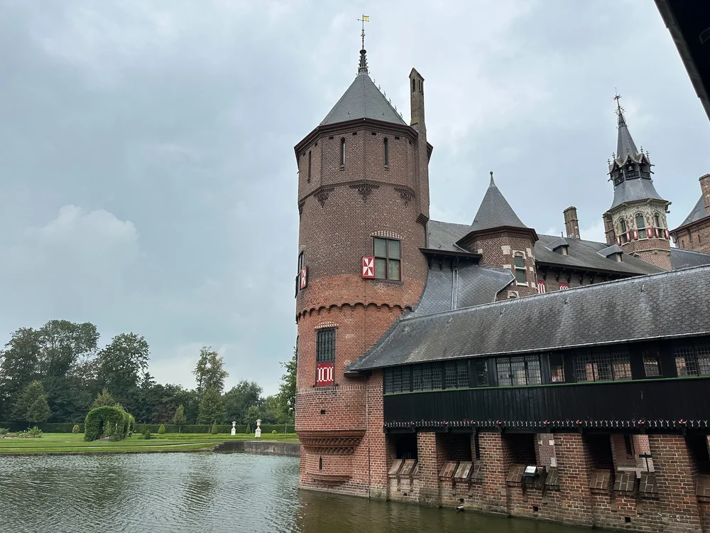  Every angle gives a completely different view of the castle.  