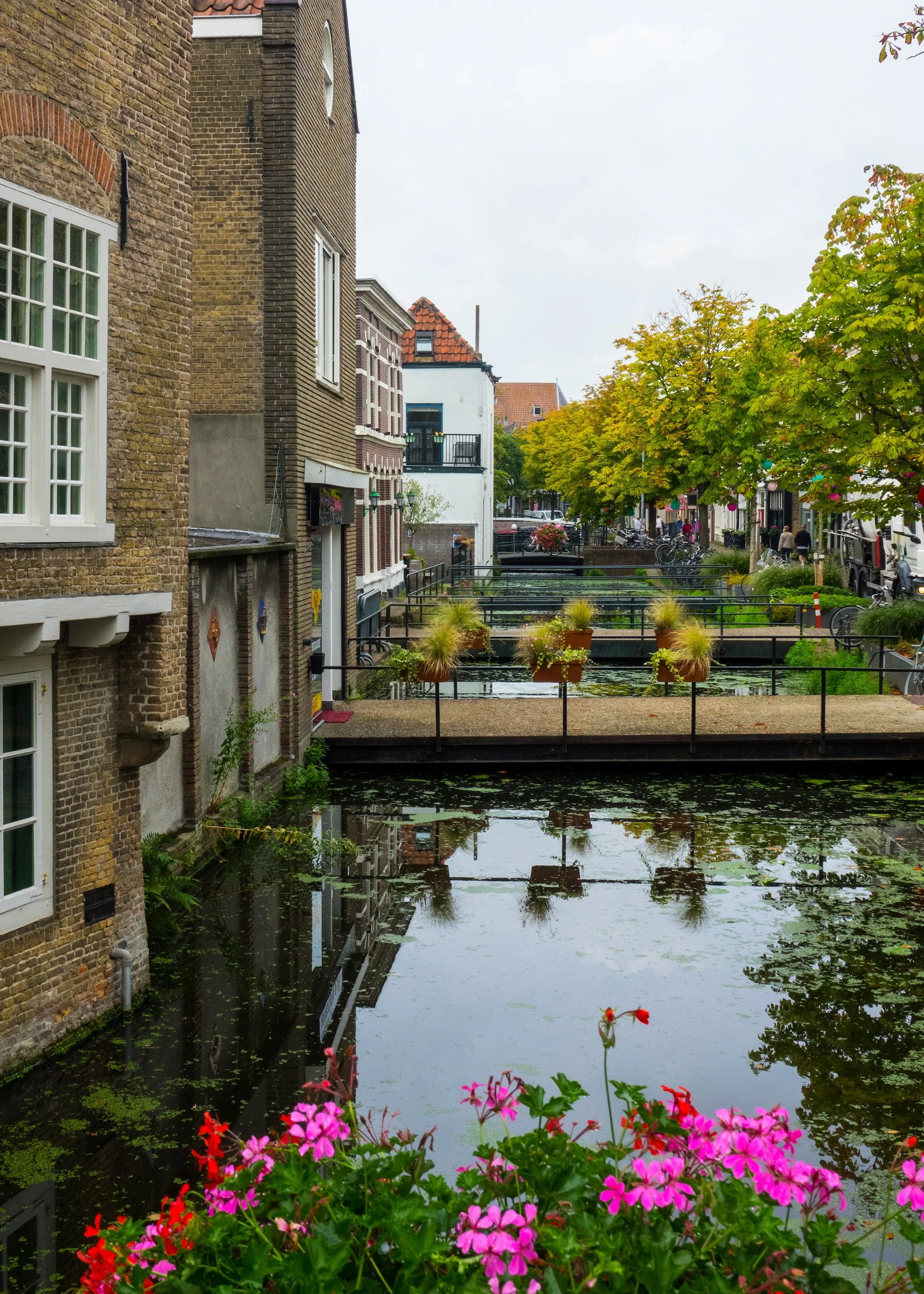 As we explored, we found so many amazing sites. Down every street, it seemed like there was a cool view, like these small canals along side the houses.  