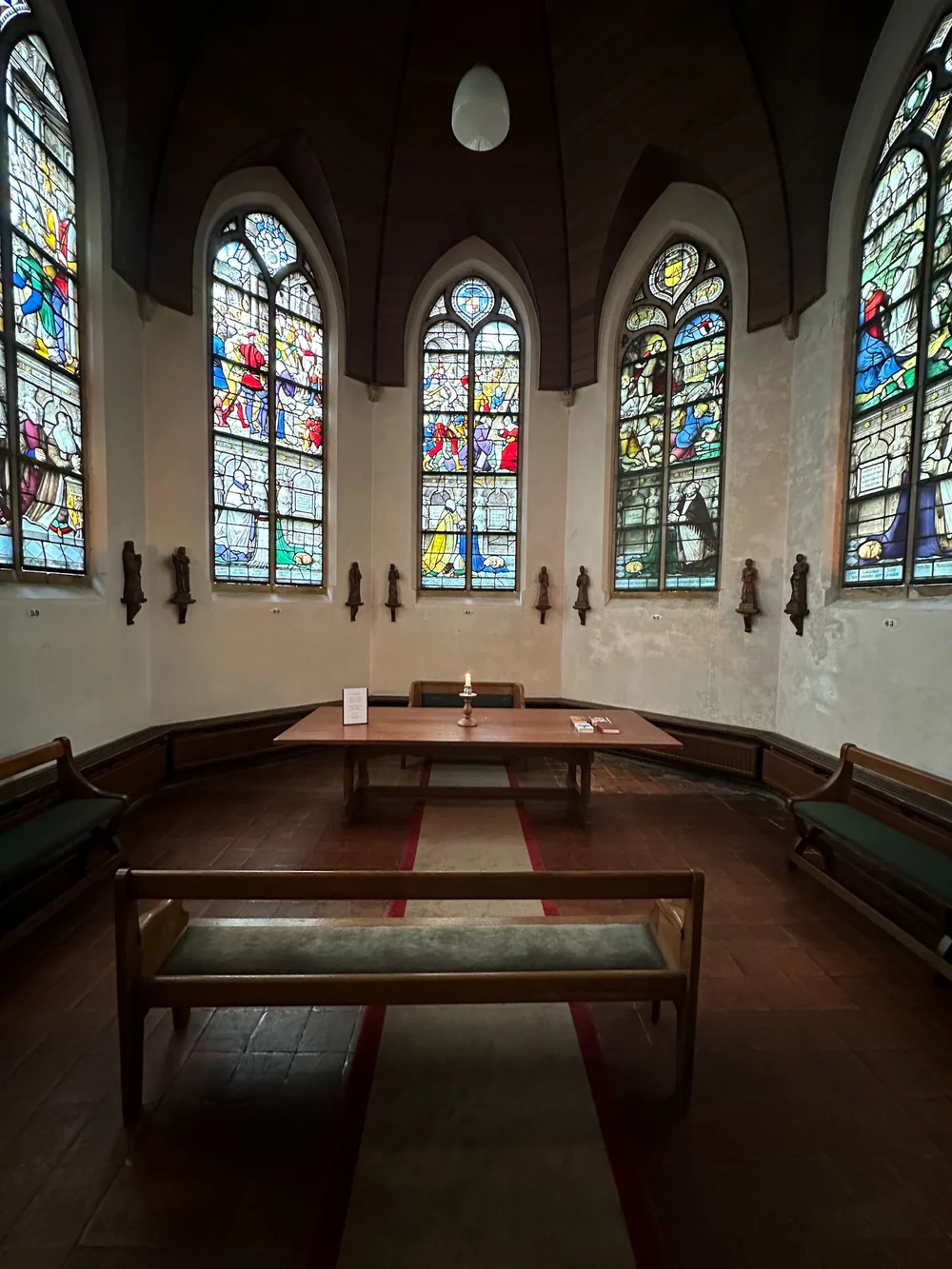  There was a free audio tour with your entrance. This was the best of them, where it explained the process of creating the stained glass.  