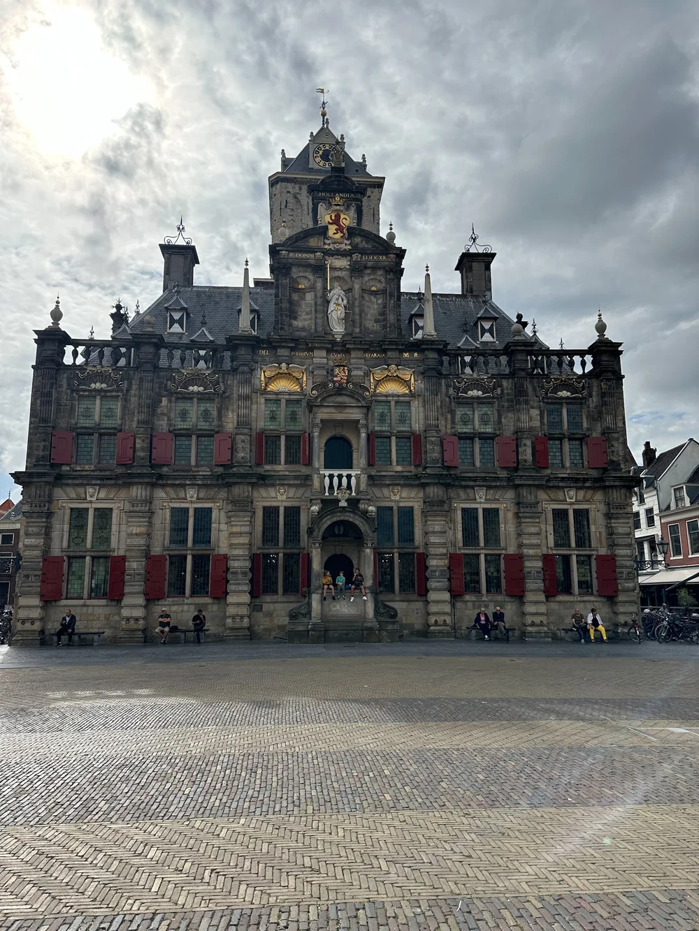  A couple of views of the spectacular city hall, from across the square. 