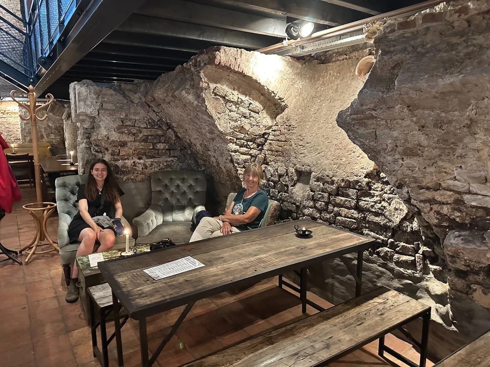  Hanging out in the old brewery. 