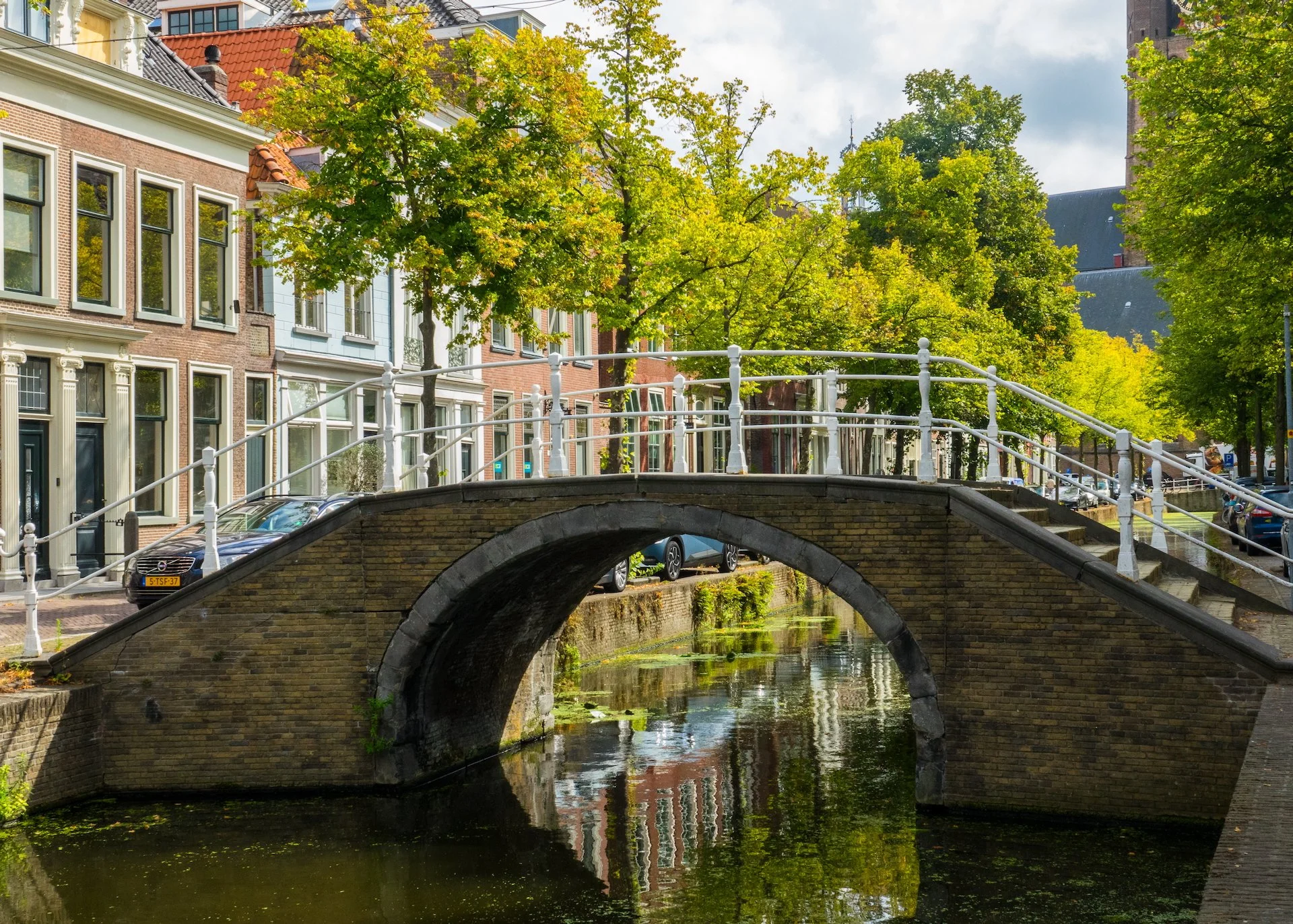  Walking in to the old center of town, along one of the many canals, and over this lovely old bridge.  