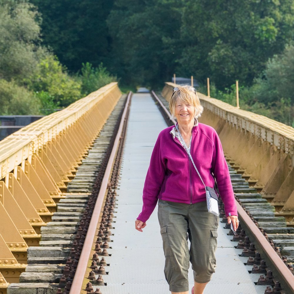  We did not walk the whole bridge, as we were a little short on time.  