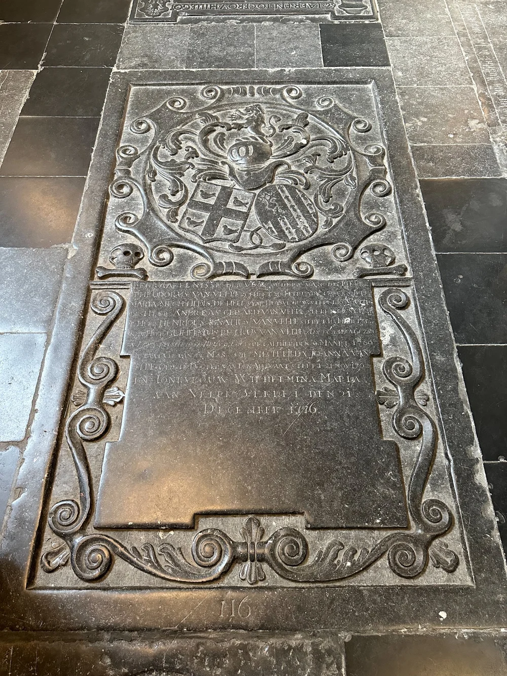  Even the floors are cool - there are a lot of crypts inside the cathedral.  