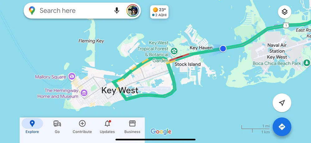  We finally made it to Key West! 