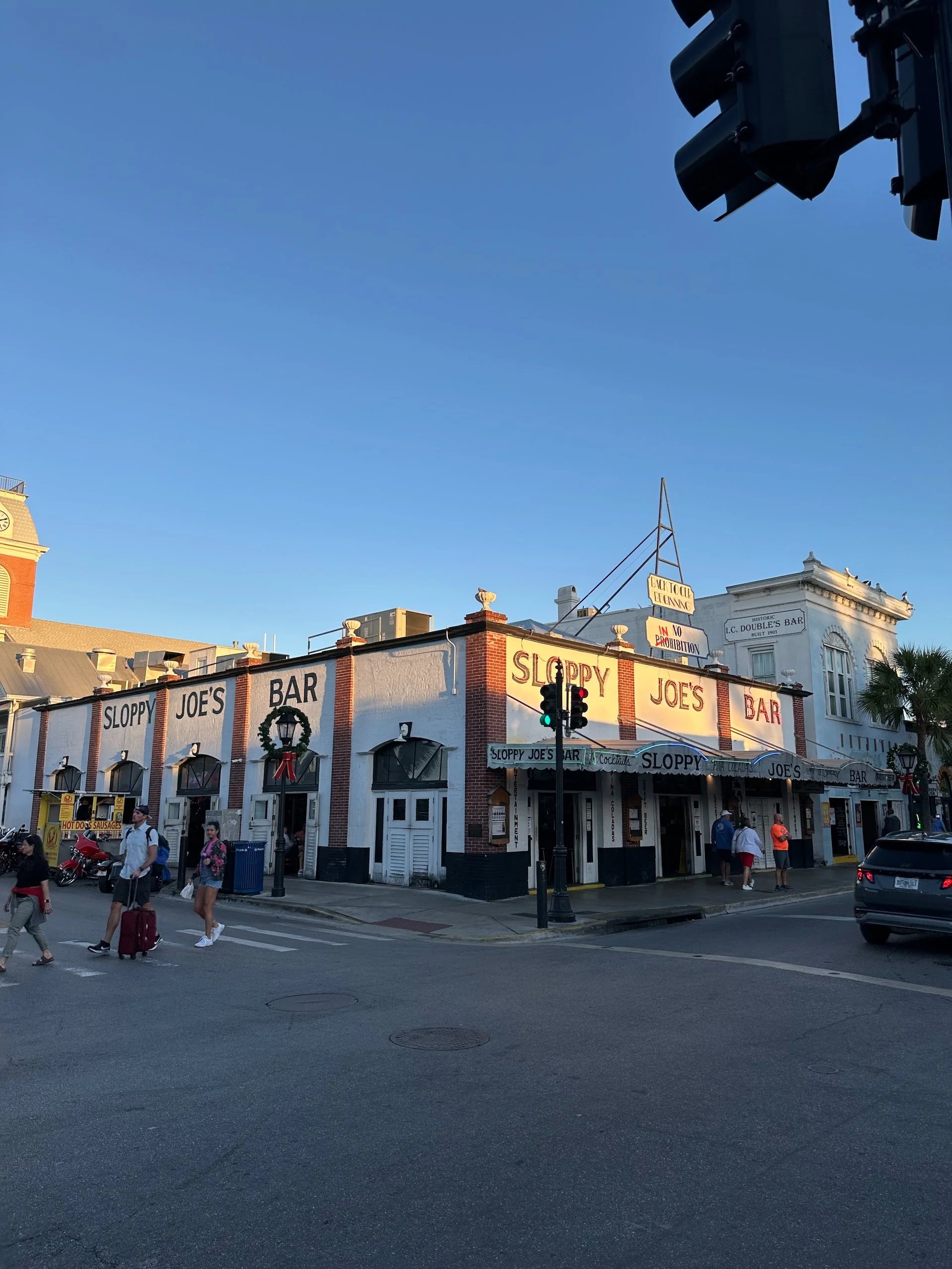  The original Sloppy Joe’s was a hangout of Hemmingway. This is not the original - it was a few blocks over and was renamed.  