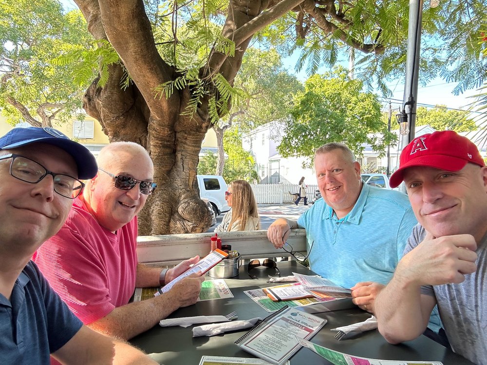  Me, Dan, Andrew and Don. 