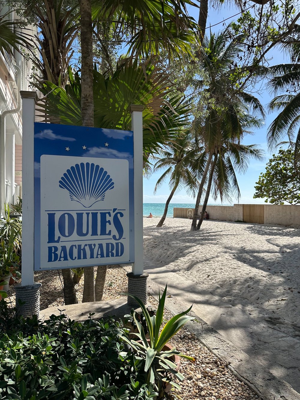  Our lunch spot one day.  