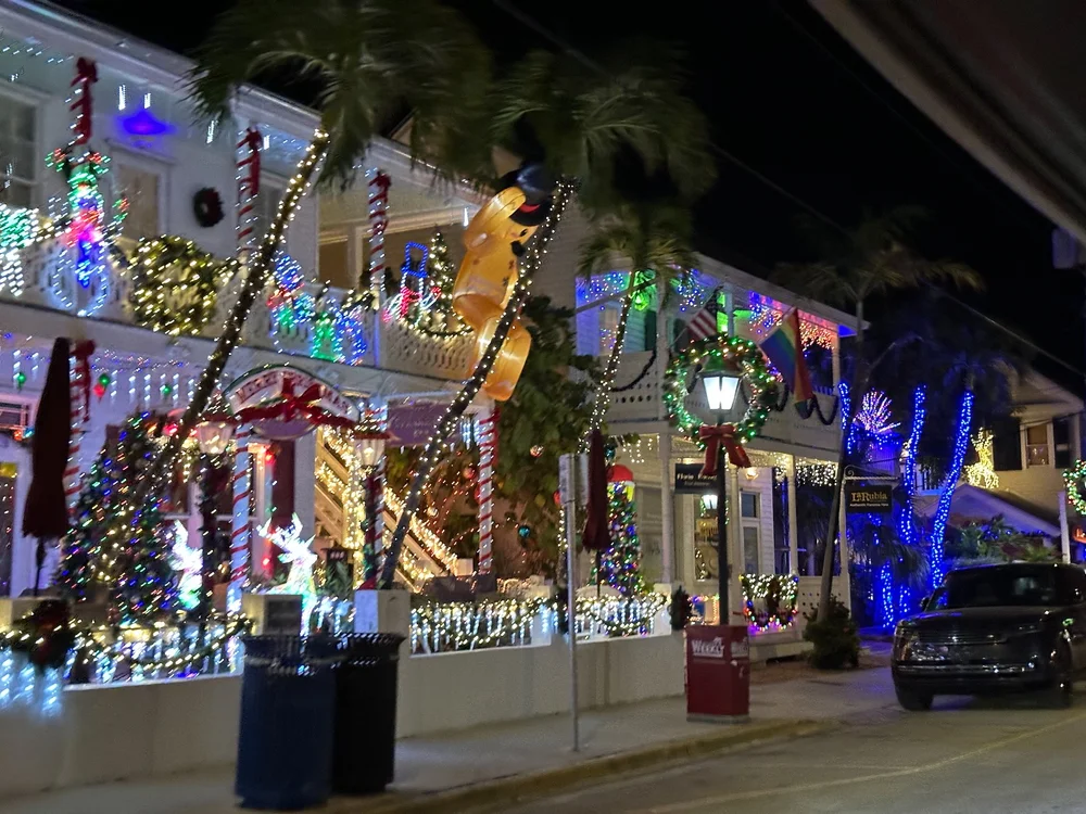  They go all-out with the holiday decorations! 