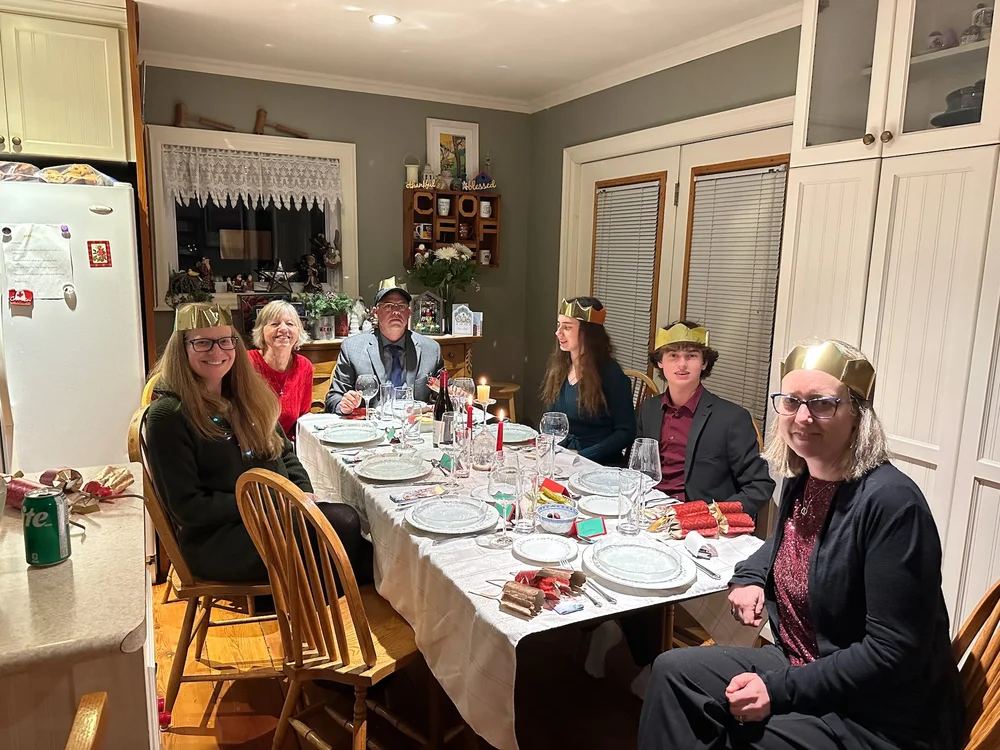  Dinner was amazing, as always. 