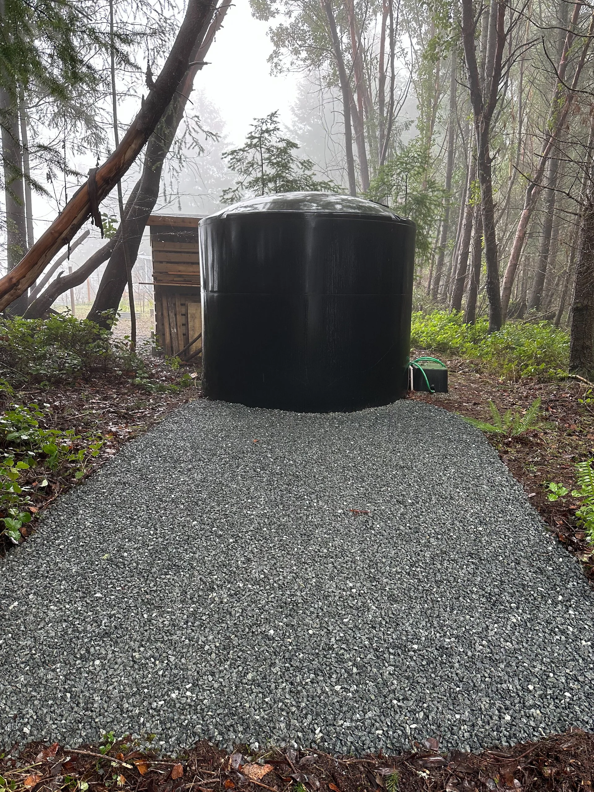 The area is bigger than it needs to be, but it will do the trick.