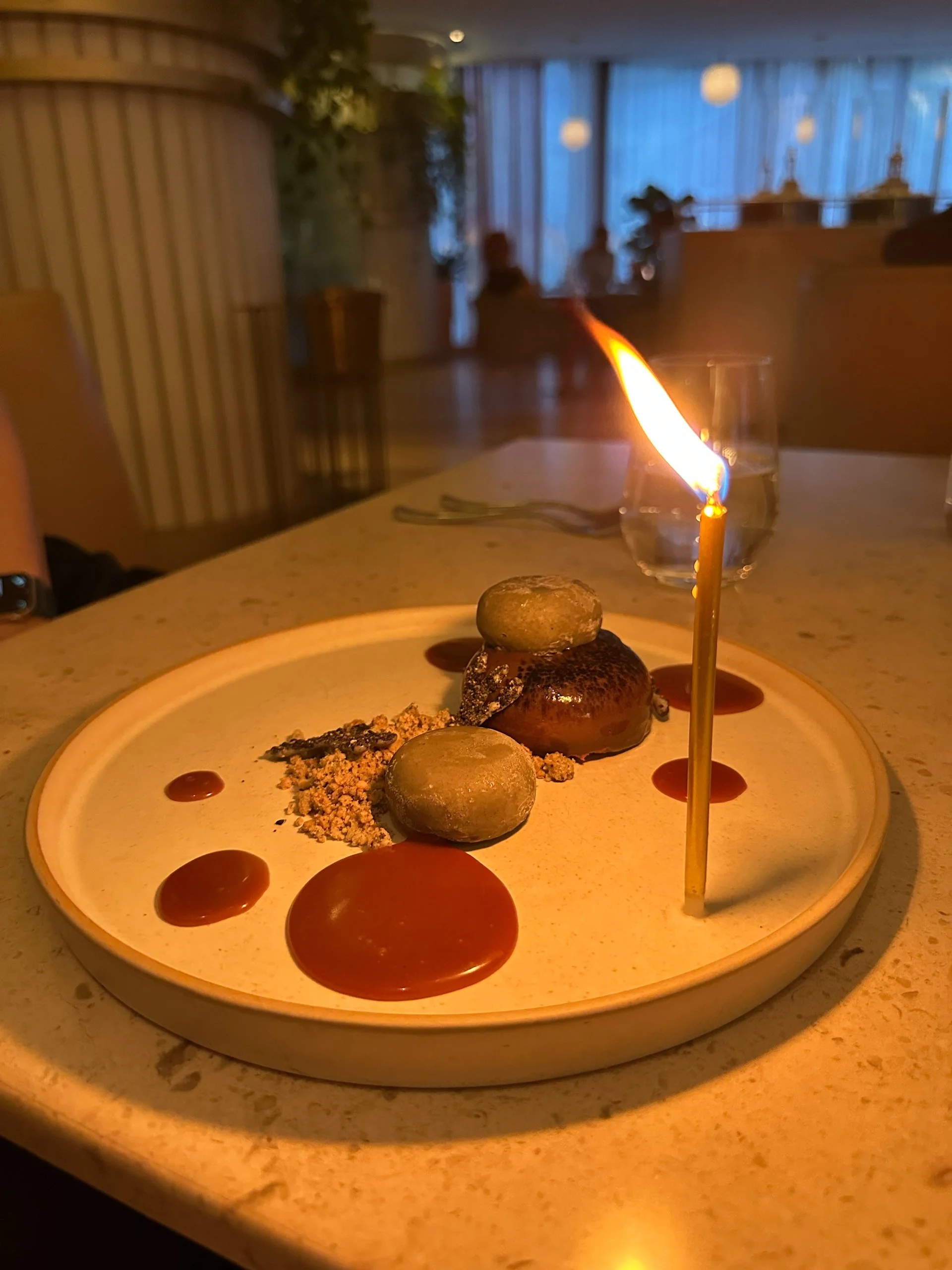  A little birthday treat. 